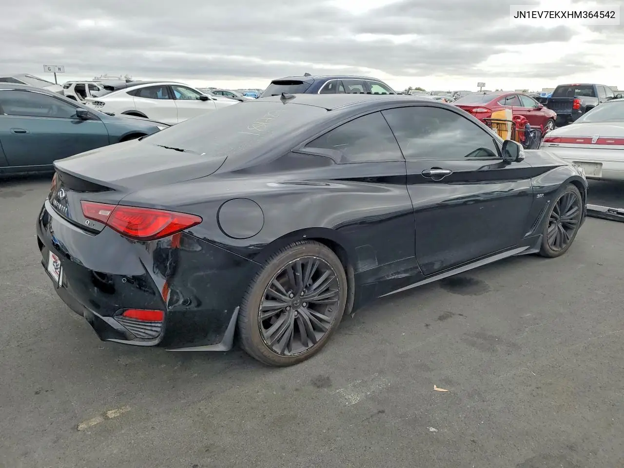 2017 Infiniti Q60 Premium VIN: JN1EV7EKXHM364542 Lot: 58207206