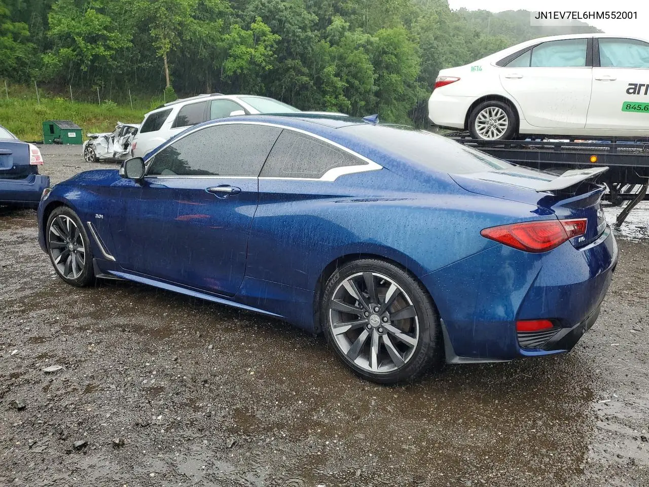 2017 Infiniti Q60 3.0T Premium VIN: JN1EV7EL6HM552001 Lot: 58243806