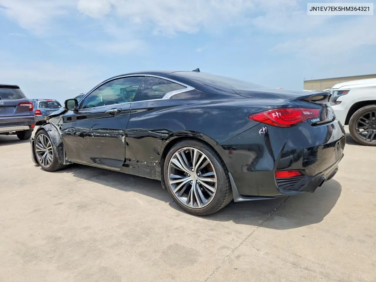 2017 Infiniti Q60 3.0T Premium VIN: JN1EV7EK5HM364321 Lot: 58317896