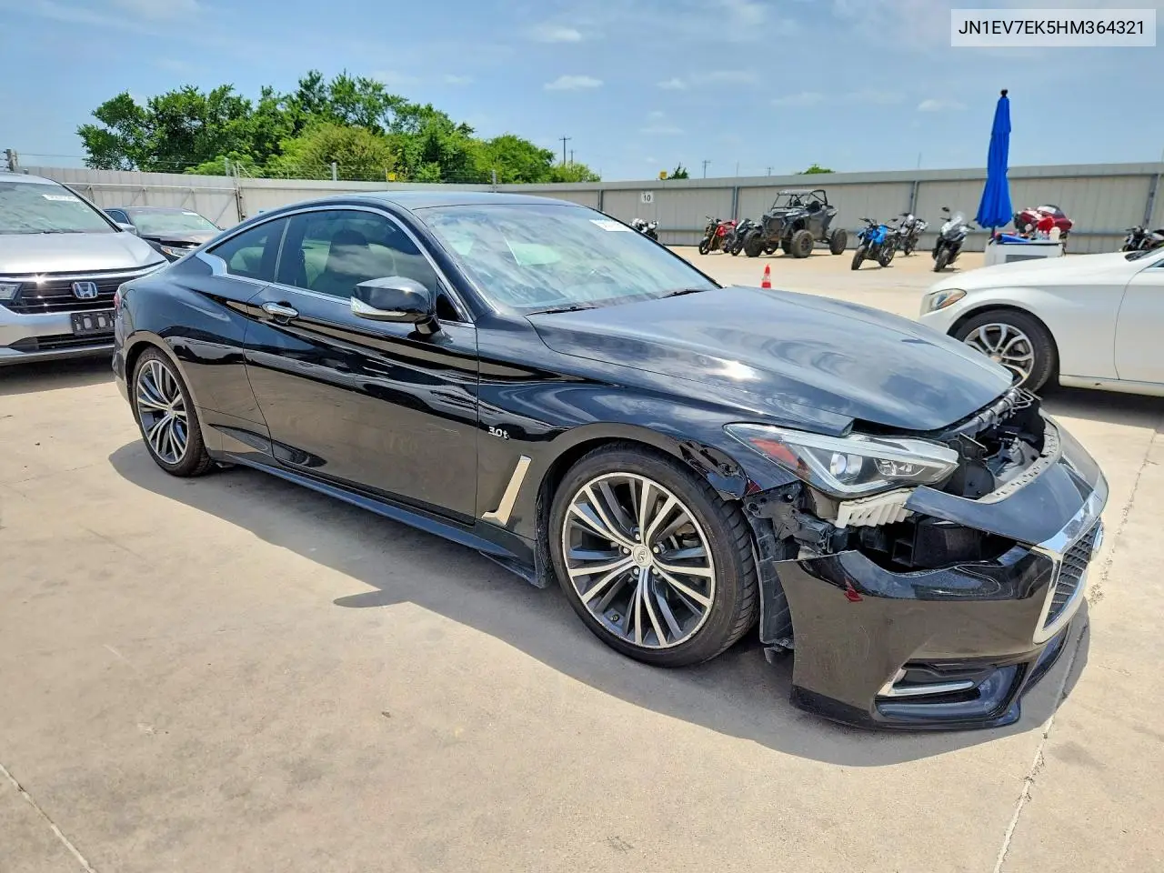 2017 Infiniti Q60 3.0T Premium VIN: JN1EV7EK5HM364321 Lot: 58317896