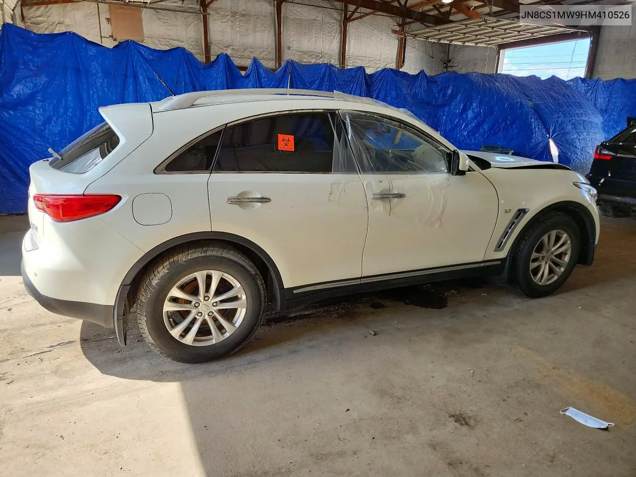 2017 Infiniti Qx70 Base VIN: JN8CS1MW9HM410526 Lot: 58363476