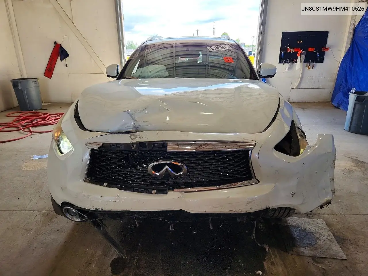 2017 Infiniti Qx70 Base VIN: JN8CS1MW9HM410526 Lot: 58363476