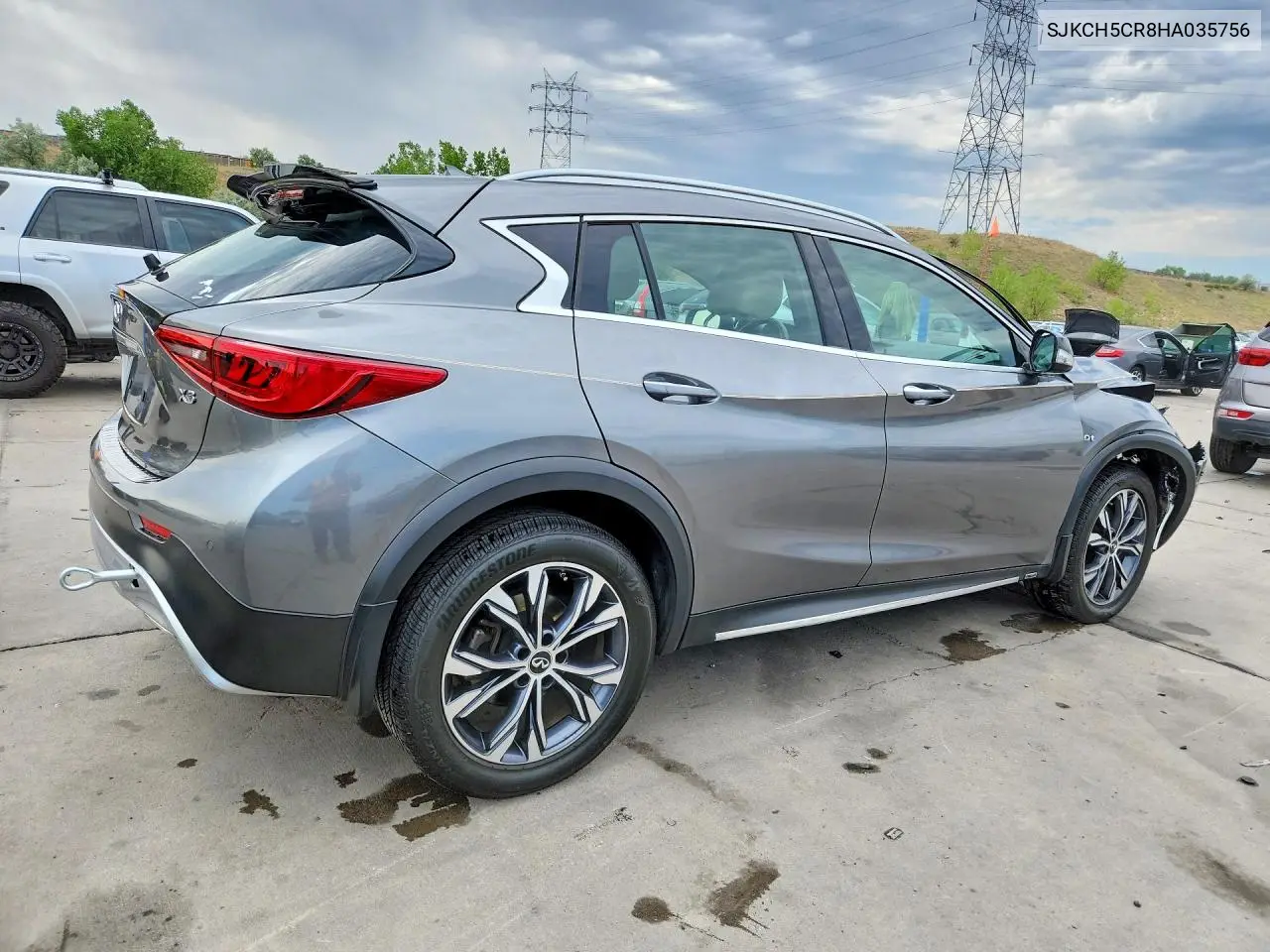 2017 Infiniti Qx30 Premium VIN: SJKCH5CR8HA035756 Lot: 58378656