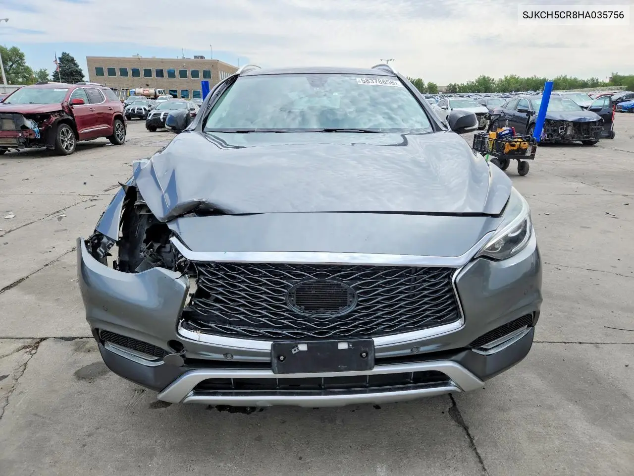 2017 Infiniti Qx30 Premium VIN: SJKCH5CR8HA035756 Lot: 58378656
