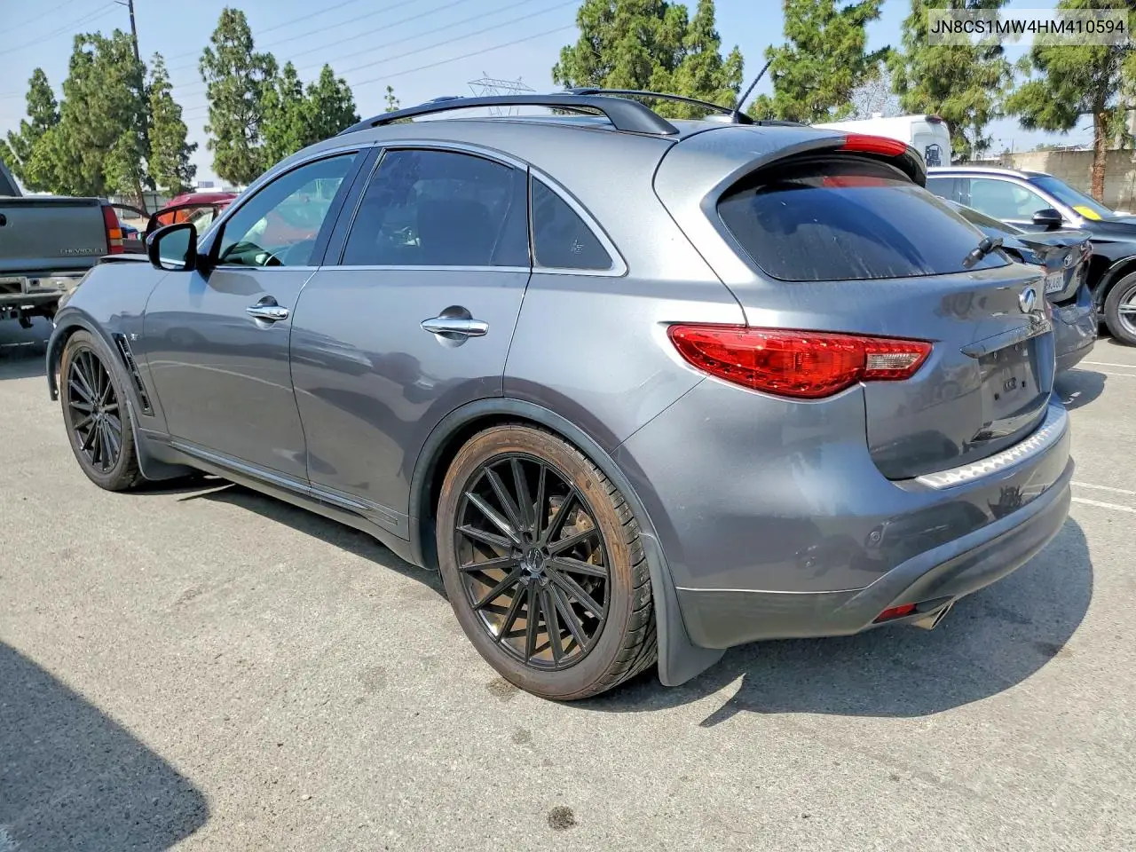 2017 Infiniti Qx70 Base VIN: JN8CS1MW4HM410594 Lot: 58470526