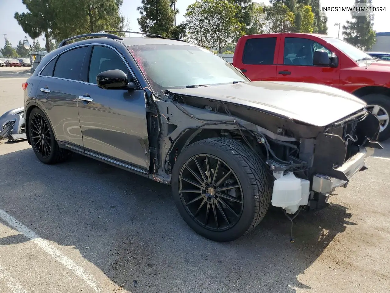 2017 Infiniti Qx70 Base VIN: JN8CS1MW4HM410594 Lot: 58470526
