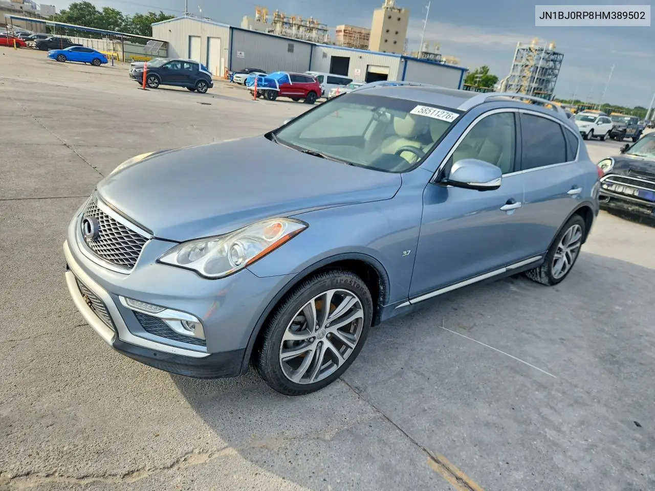 2017 Infiniti Qx50 Base VIN: JN1BJ0RP8HM389502 Lot: 58511276