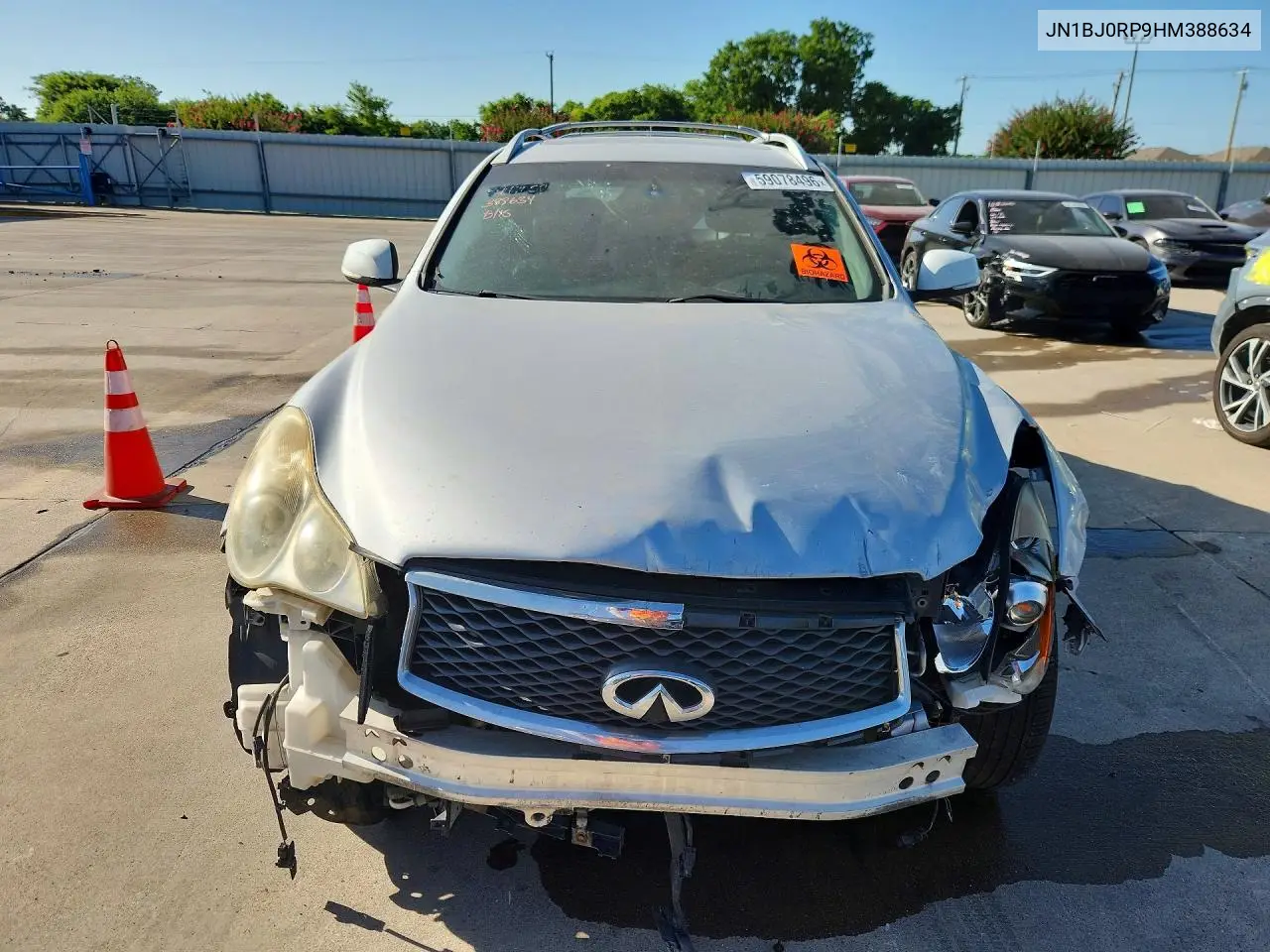 2017 Infiniti Qx50 Base VIN: JN1BJ0RP9HM388634 Lot: 59078496