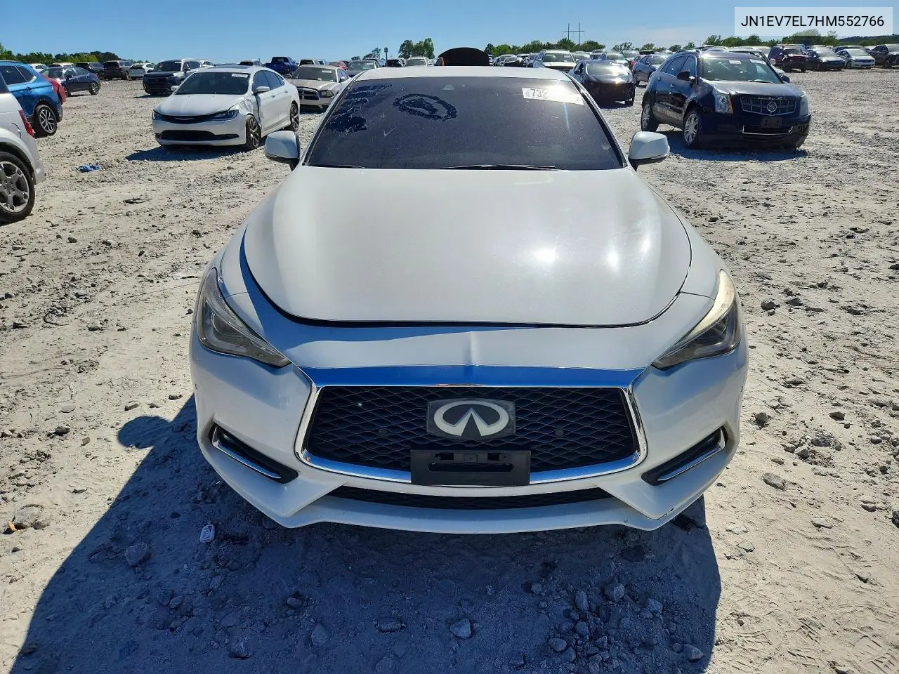 2017 Infiniti Q60 Premium VIN: JN1EV7EL7HM552766 Lot: 73298615