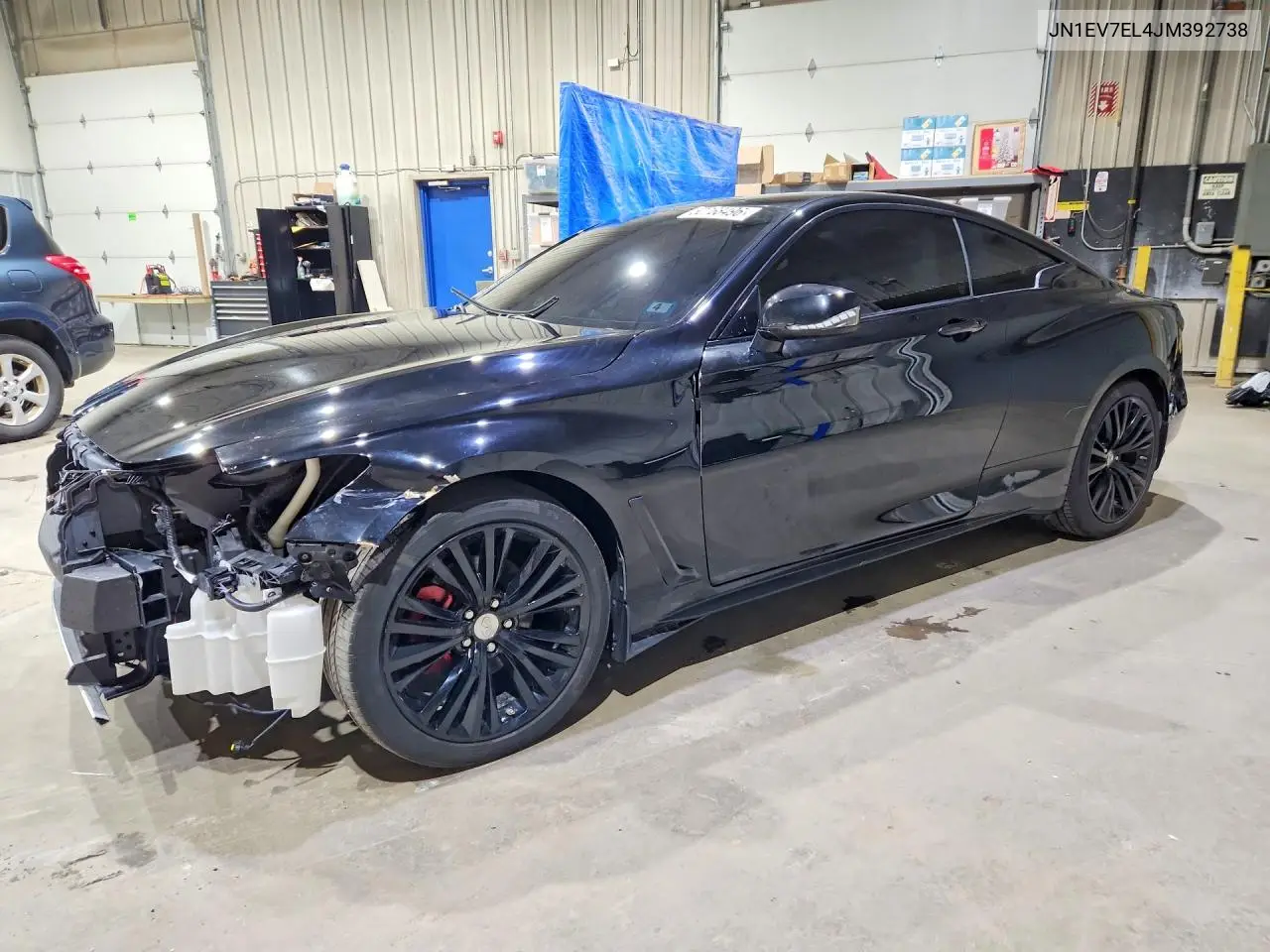 2018 Infiniti Q60 3.0T Luxe VIN: JN1EV7EL4JM392738 Lot: 50768496