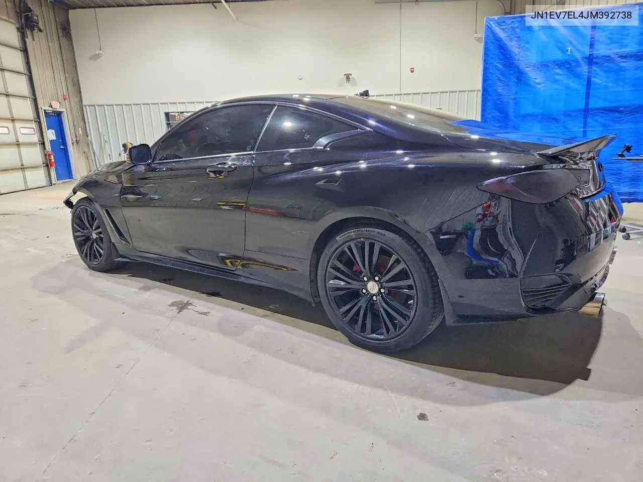 2018 Infiniti Q60 3.0T Luxe VIN: JN1EV7EL4JM392738 Lot: 50768496