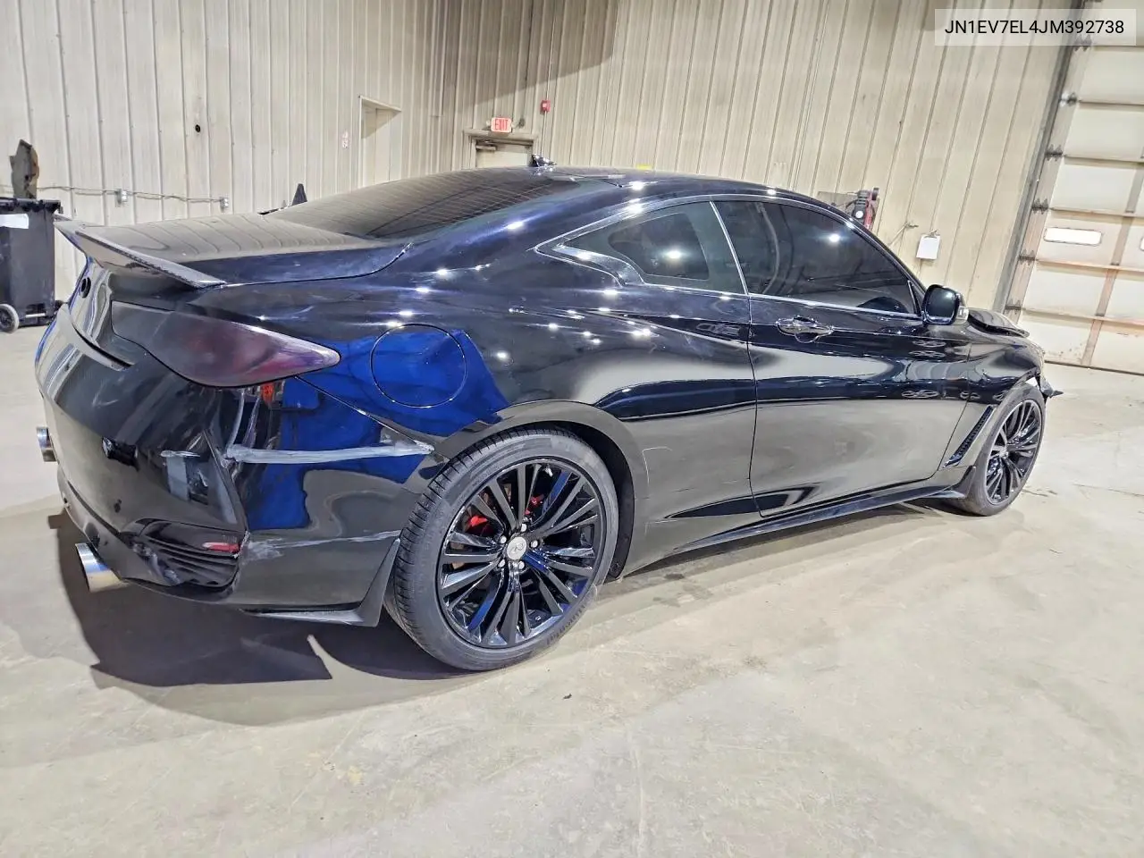 2018 Infiniti Q60 3.0T Luxe VIN: JN1EV7EL4JM392738 Lot: 50768496