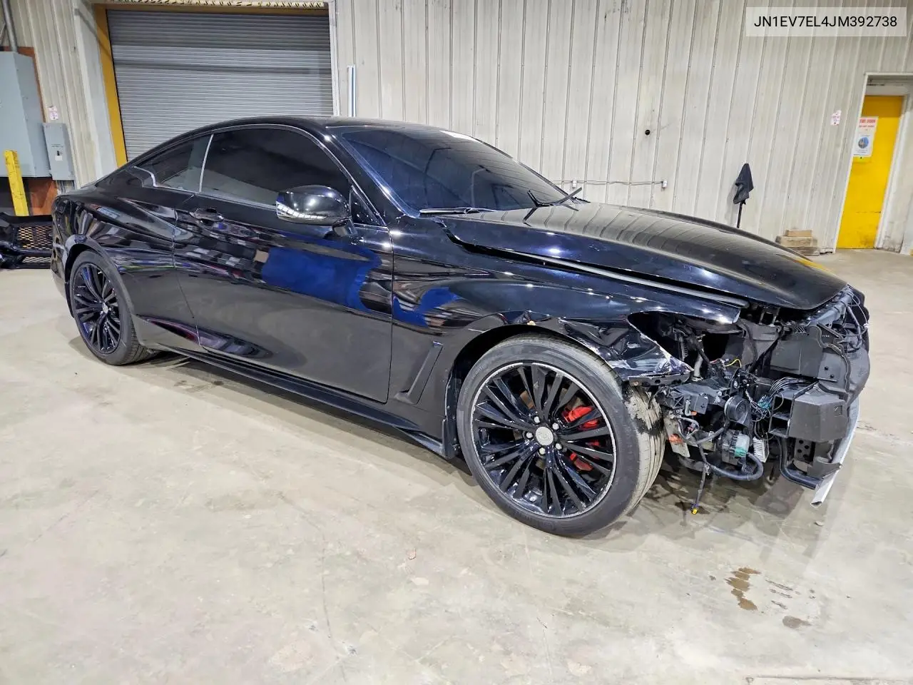 2018 Infiniti Q60 3.0T Luxe VIN: JN1EV7EL4JM392738 Lot: 50768496