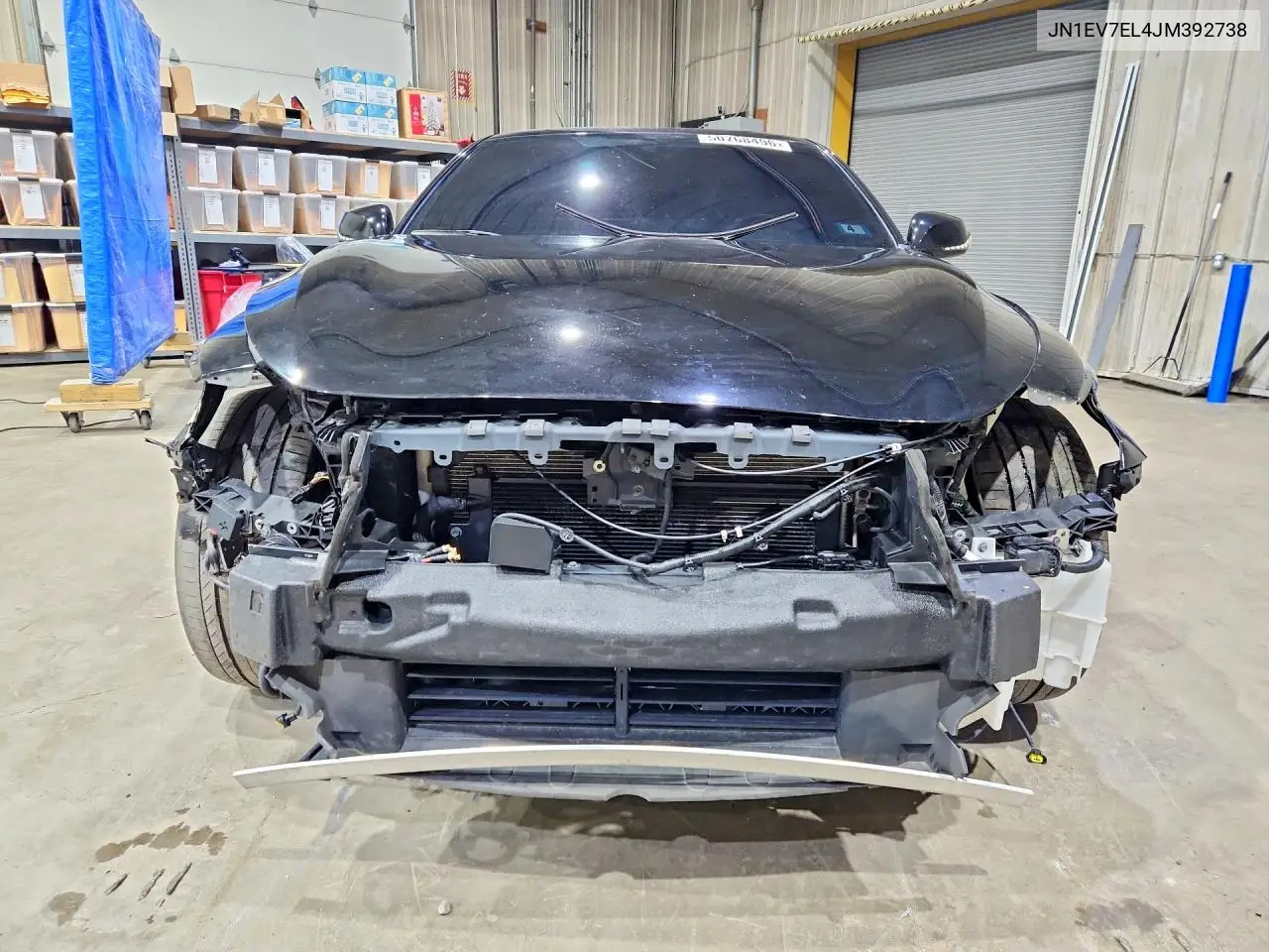2018 Infiniti Q60 3.0T Luxe VIN: JN1EV7EL4JM392738 Lot: 50768496