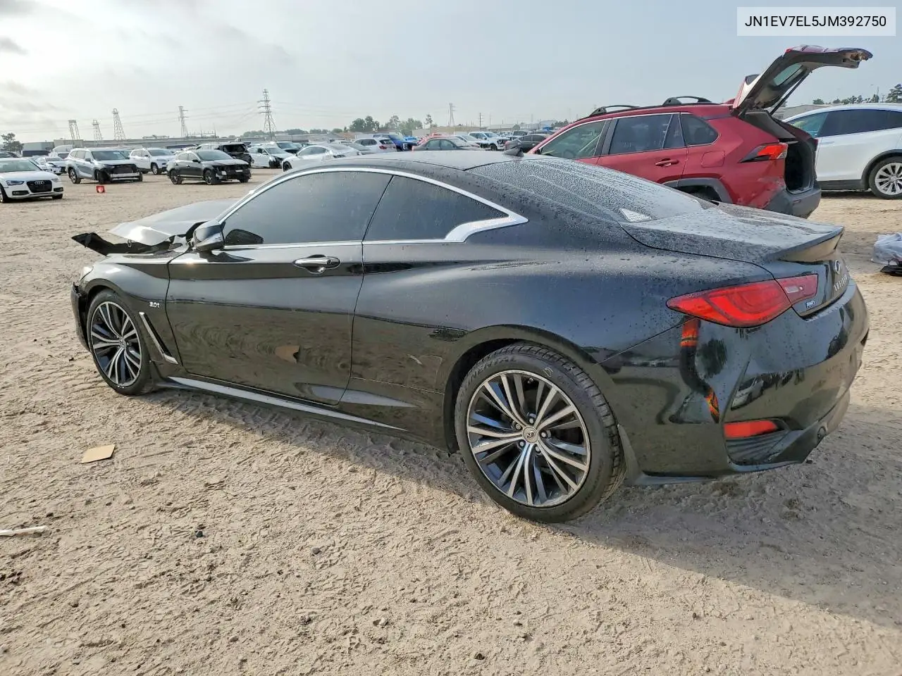 2018 Infiniti Q60 3.0T Luxe VIN: JN1EV7EL5JM392750 Lot: 51039256