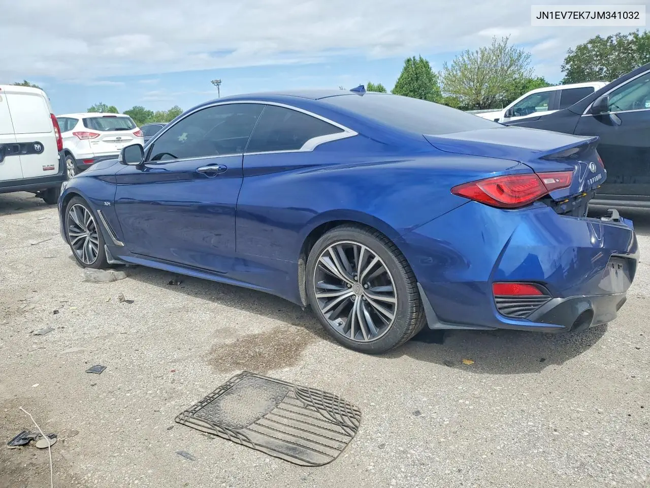 2018 Infiniti Q60 3.0T Luxe VIN: JN1EV7EK7JM341032 Lot: 54326686