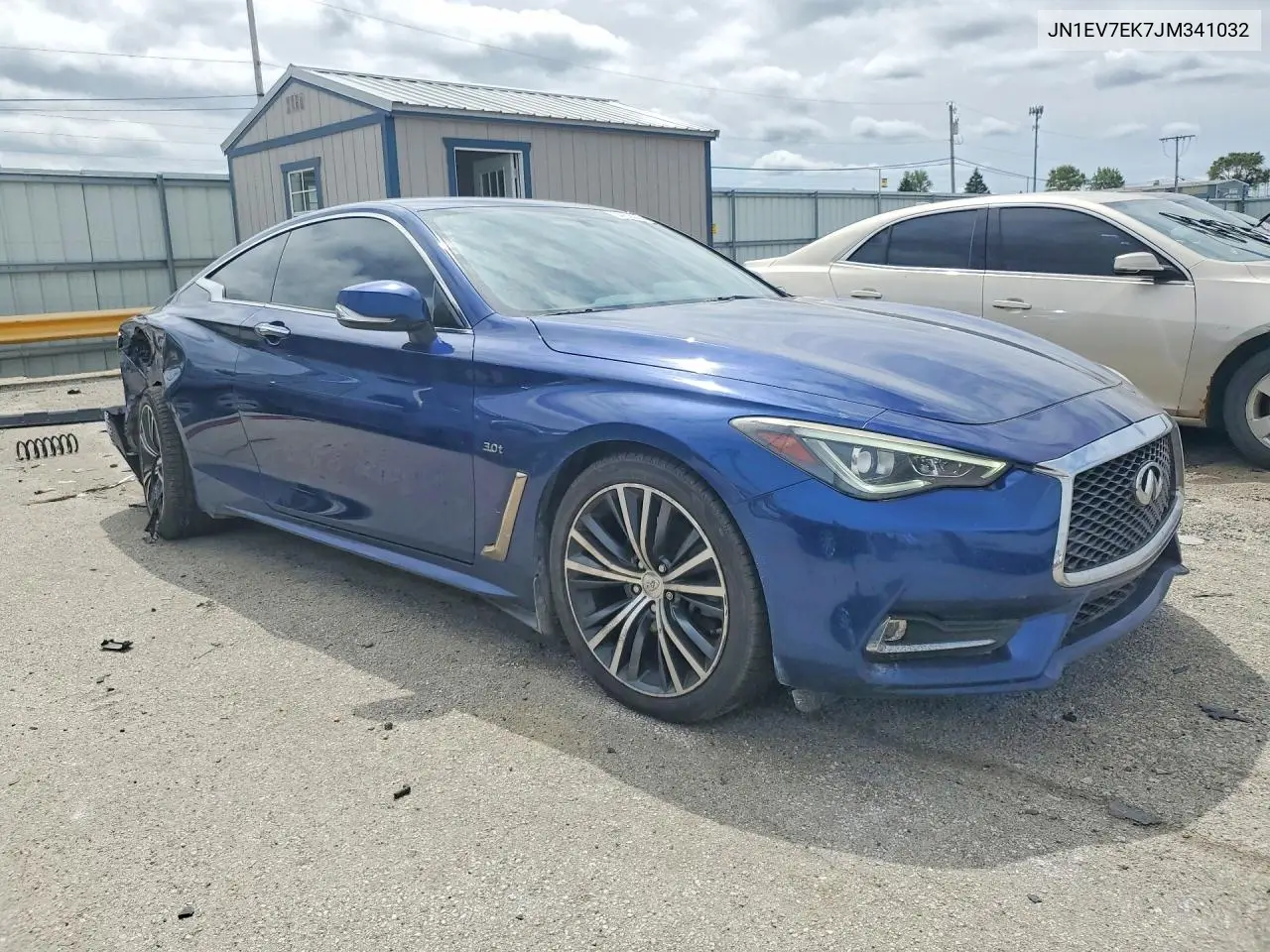 2018 Infiniti Q60 3.0T Luxe VIN: JN1EV7EK7JM341032 Lot: 54326686