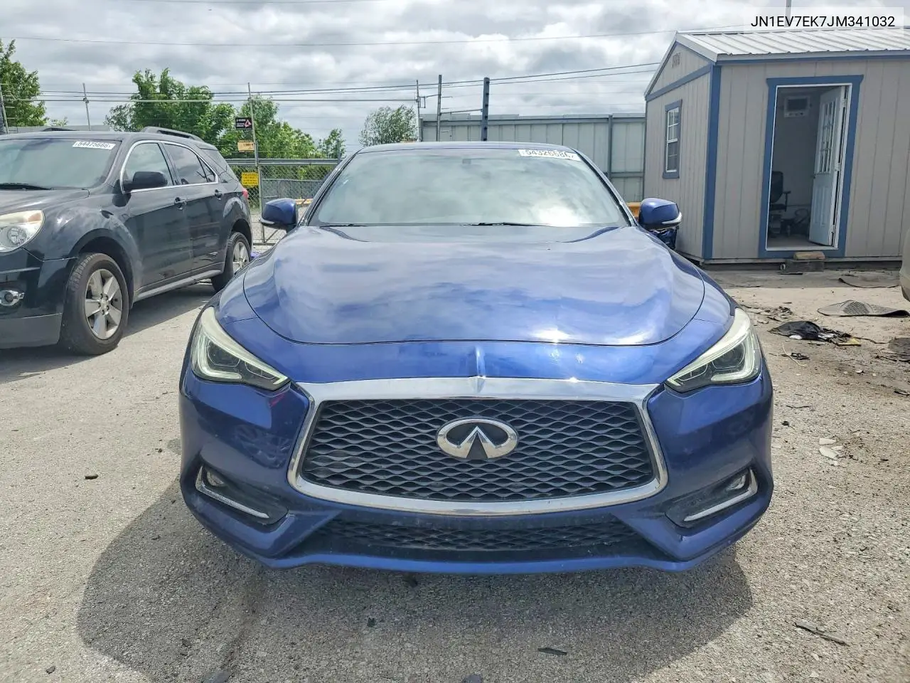 2018 Infiniti Q60 3.0T Luxe VIN: JN1EV7EK7JM341032 Lot: 54326686