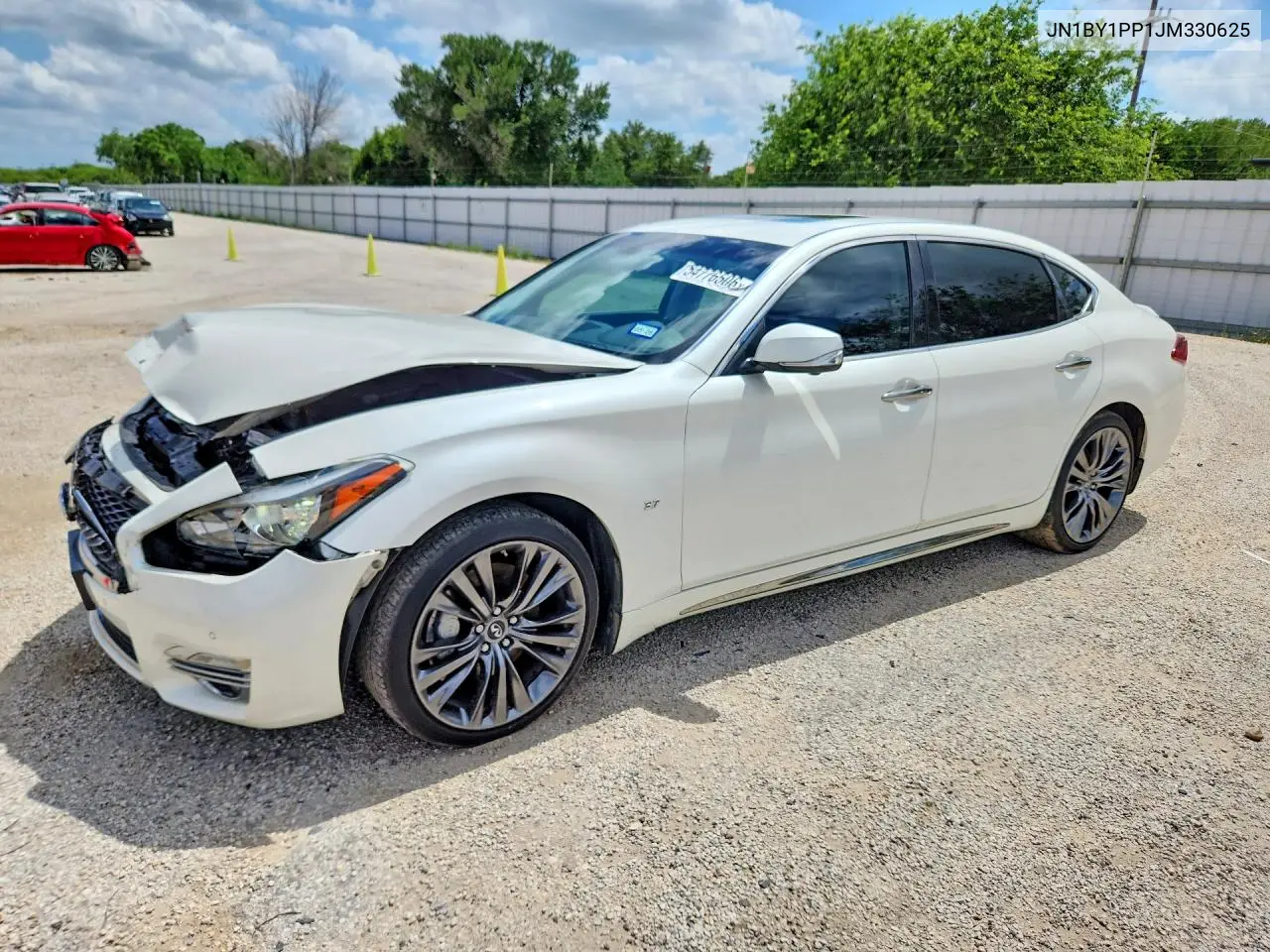 2018 Infiniti Q70L 3.7 Luxe VIN: JN1BY1PP1JM330625 Lot: 54776506