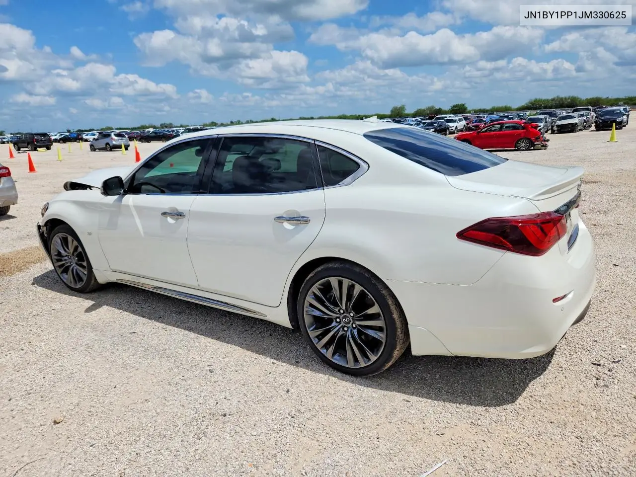 2018 Infiniti Q70L 3.7 Luxe VIN: JN1BY1PP1JM330625 Lot: 54776506