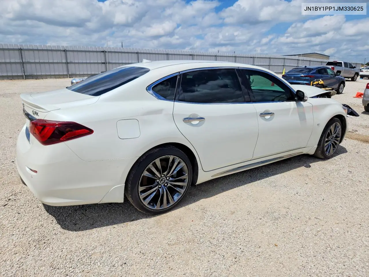 2018 Infiniti Q70L 3.7 Luxe VIN: JN1BY1PP1JM330625 Lot: 54776506