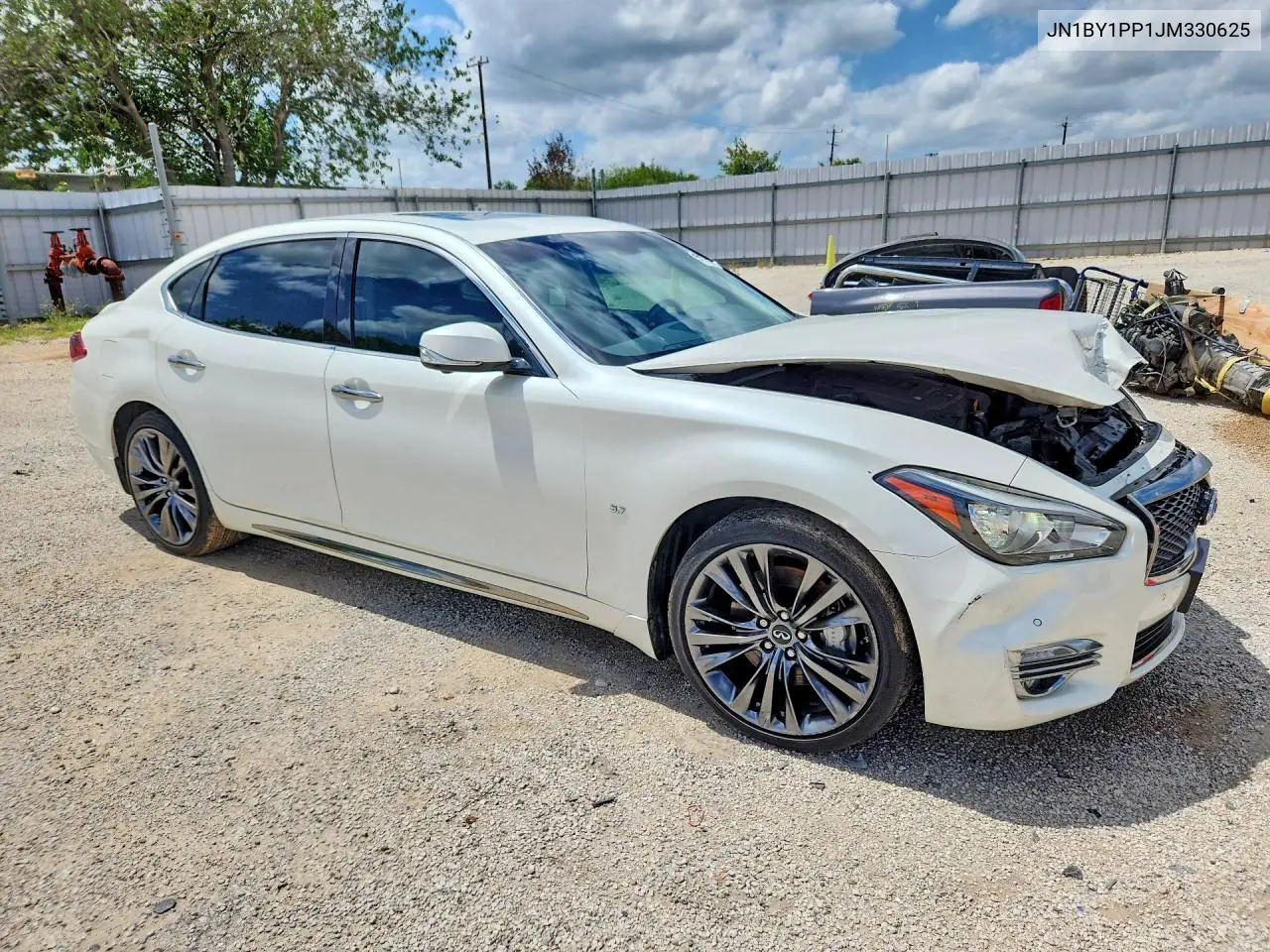2018 Infiniti Q70L 3.7 Luxe VIN: JN1BY1PP1JM330625 Lot: 54776506