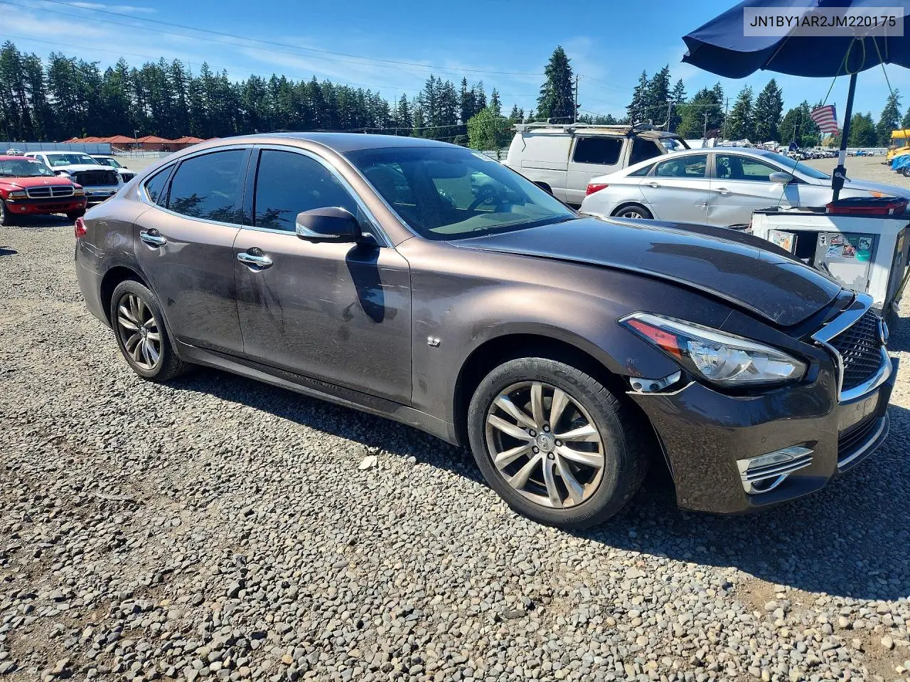 2018 Infiniti Q70 3.7 Luxe VIN: JN1BY1AR2JM220175 Lot: 55287376