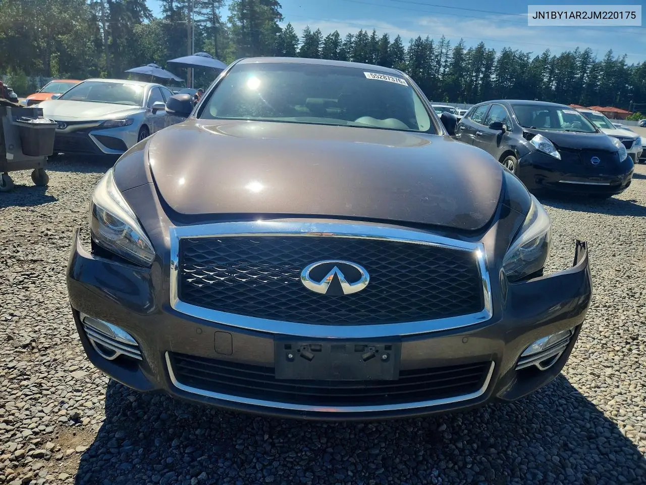 2018 Infiniti Q70 3.7 Luxe VIN: JN1BY1AR2JM220175 Lot: 55287376