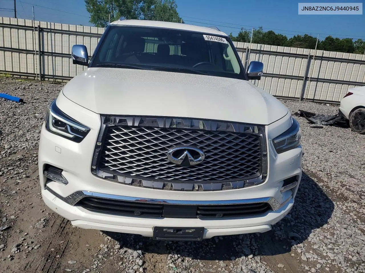 2018 Infiniti Qx80 Base VIN: JN8AZ2NC6J9440945 Lot: 55474596