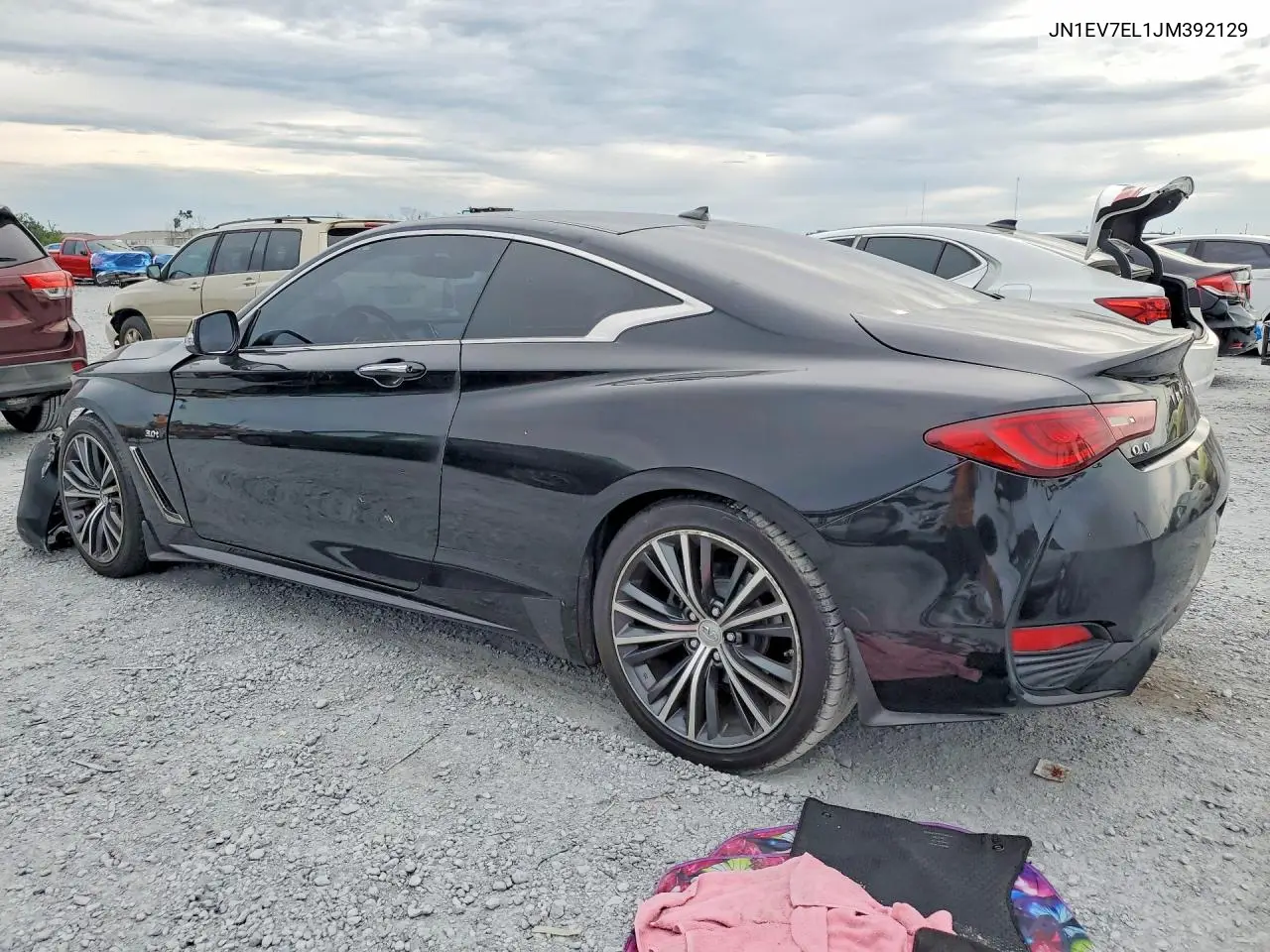 2018 Infiniti Q60 VIN: JN1EV7EL1JM392129 Lot: 55775216