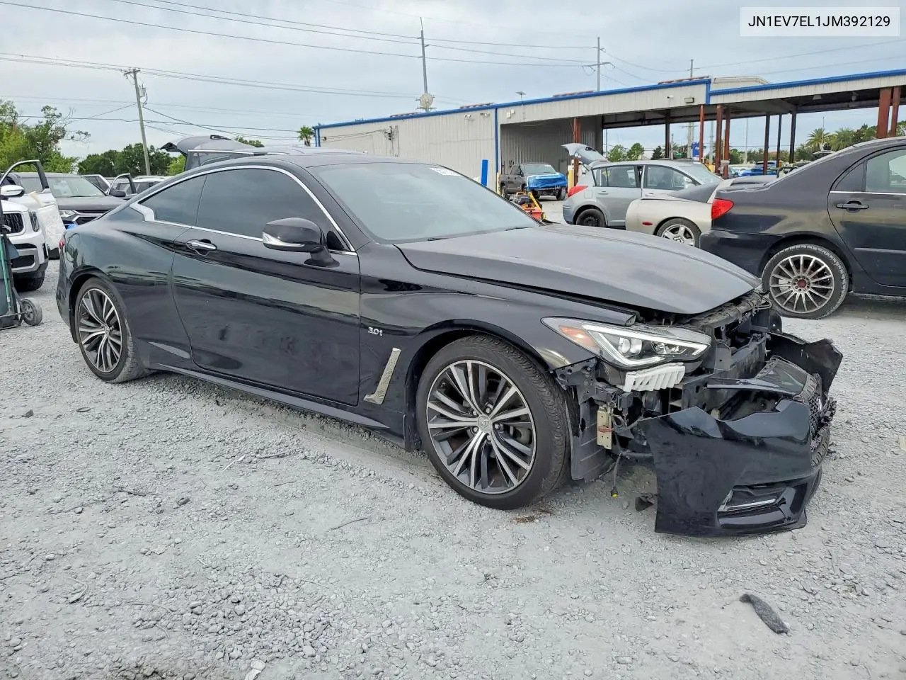 2018 Infiniti Q60 VIN: JN1EV7EL1JM392129 Lot: 55775216