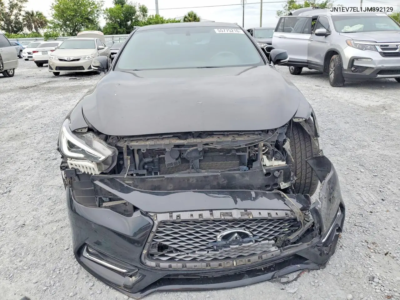 2018 Infiniti Q60 VIN: JN1EV7EL1JM392129 Lot: 55775216