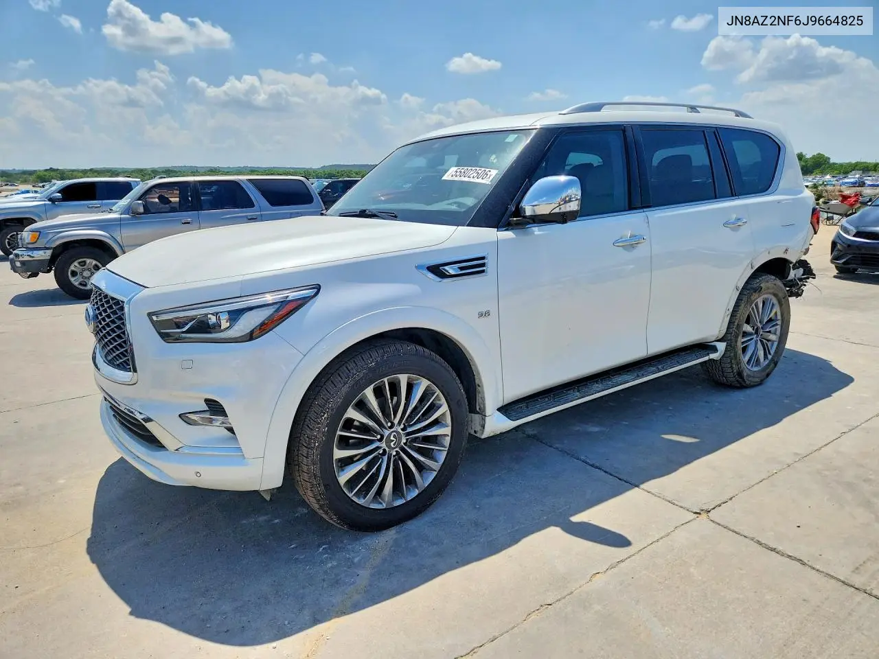 2018 Infiniti Qx80 Base VIN: JN8AZ2NF6J9664825 Lot: 55802506