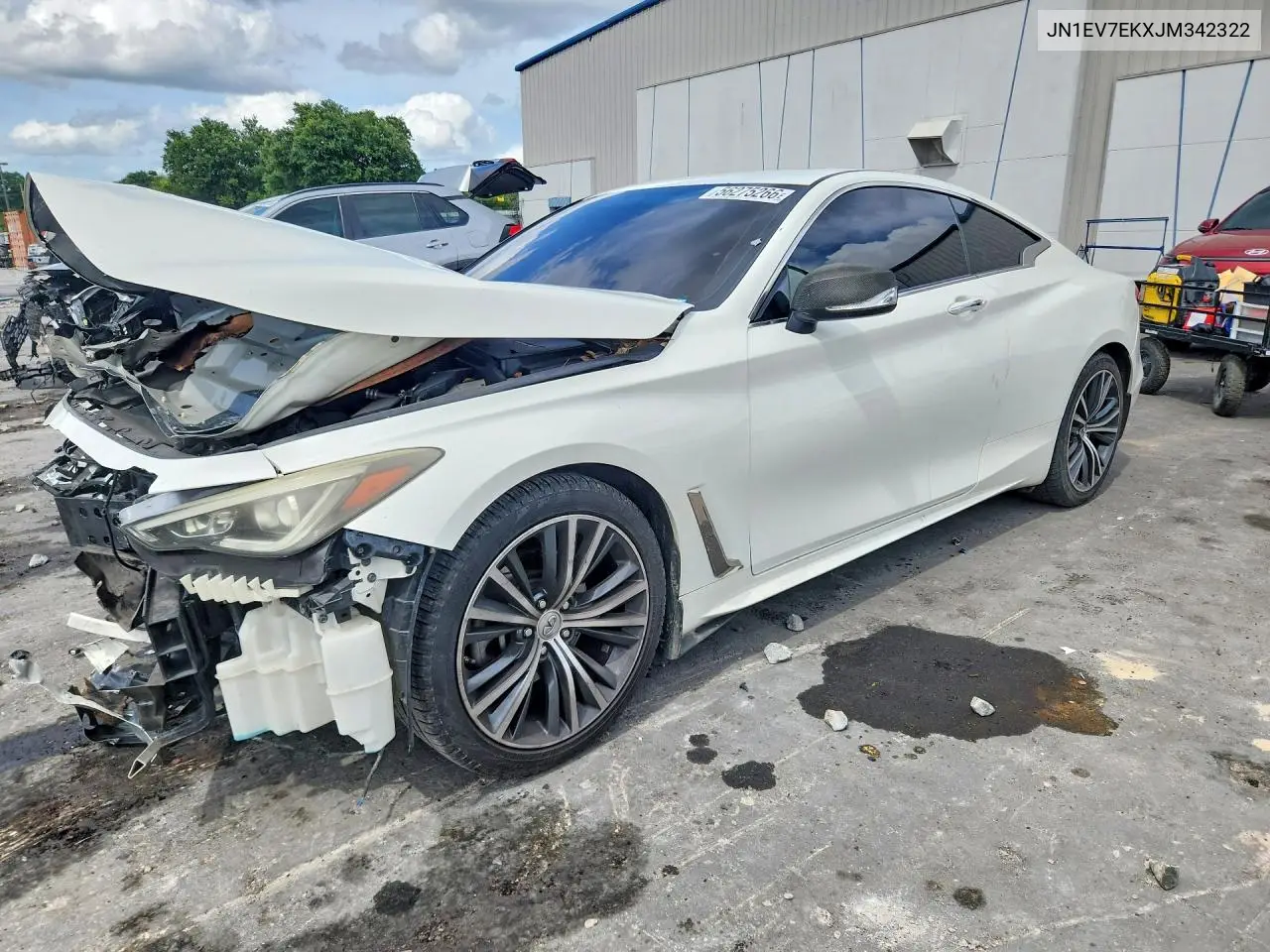 2018 Infiniti Q60 VIN: JN1EV7EKXJM342322 Lot: 56275266