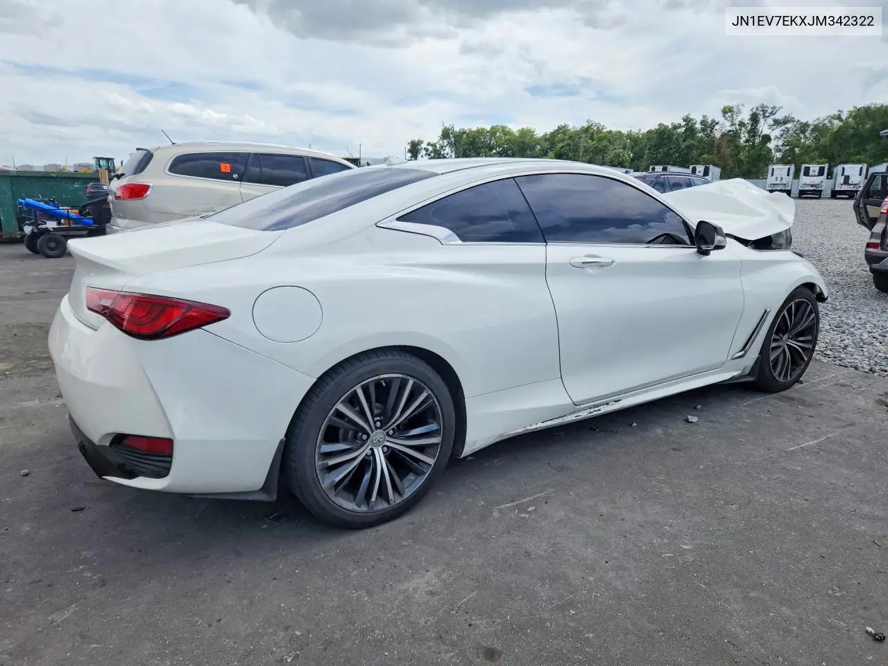 2018 Infiniti Q60 VIN: JN1EV7EKXJM342322 Lot: 56275266