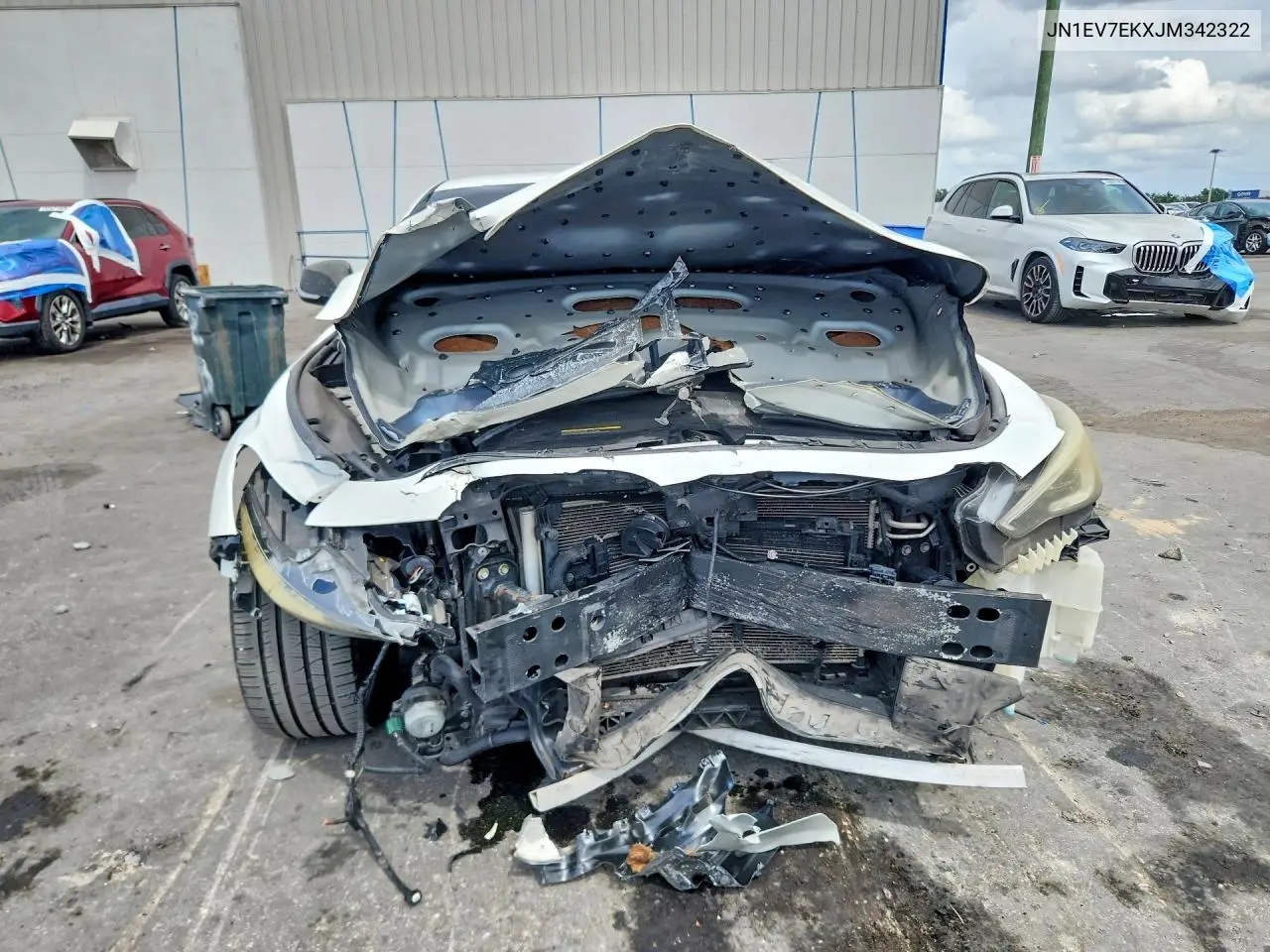 2018 Infiniti Q60 VIN: JN1EV7EKXJM342322 Lot: 56275266