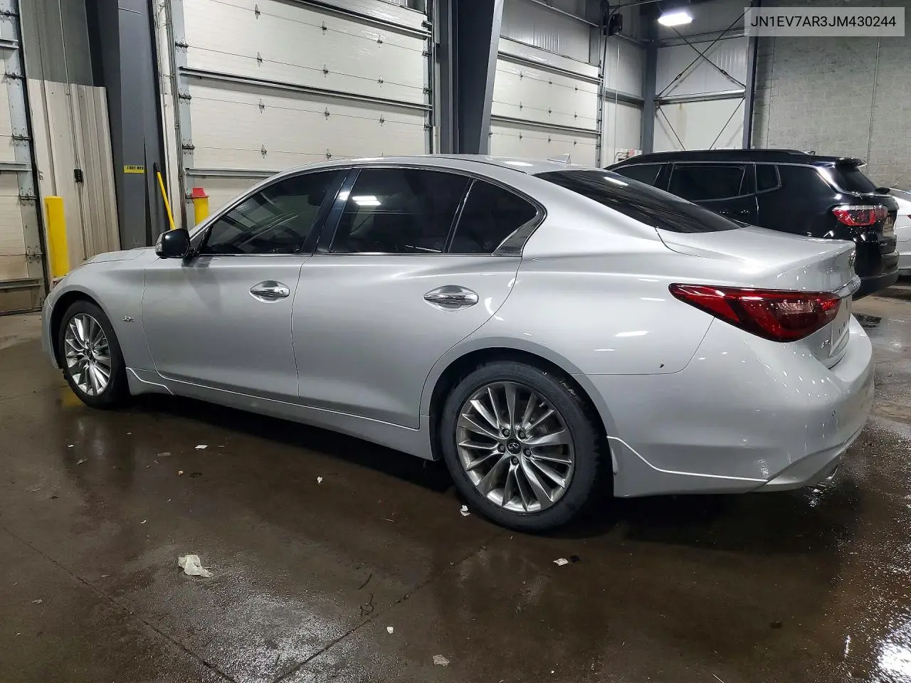 2018 Infiniti Q50 3.0T Luxe VIN: JN1EV7AR3JM430244 Lot: 57500696