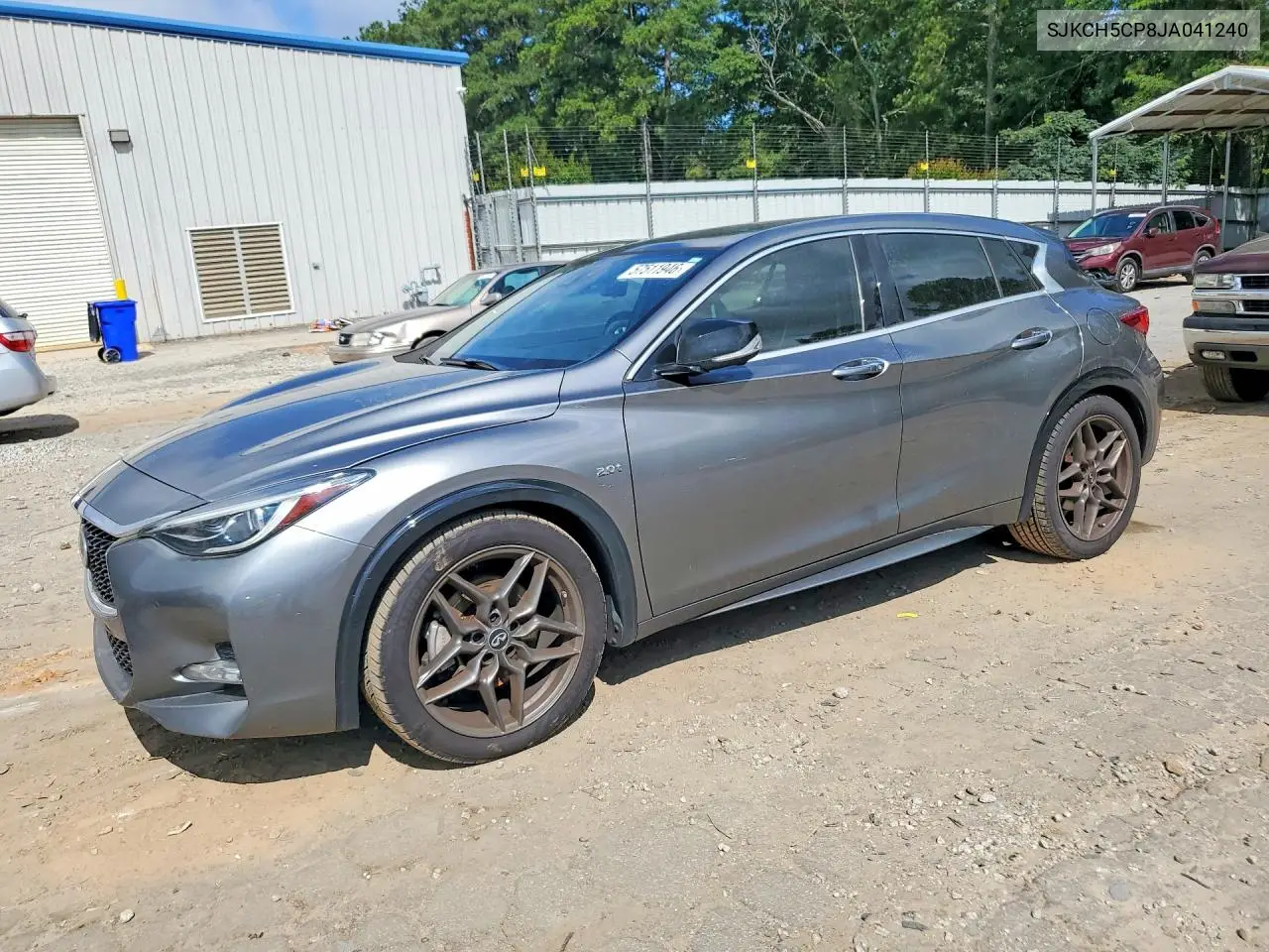 2018 Infiniti Qx30 Sport VIN: SJKCH5CP8JA041240 Lot: 57511946