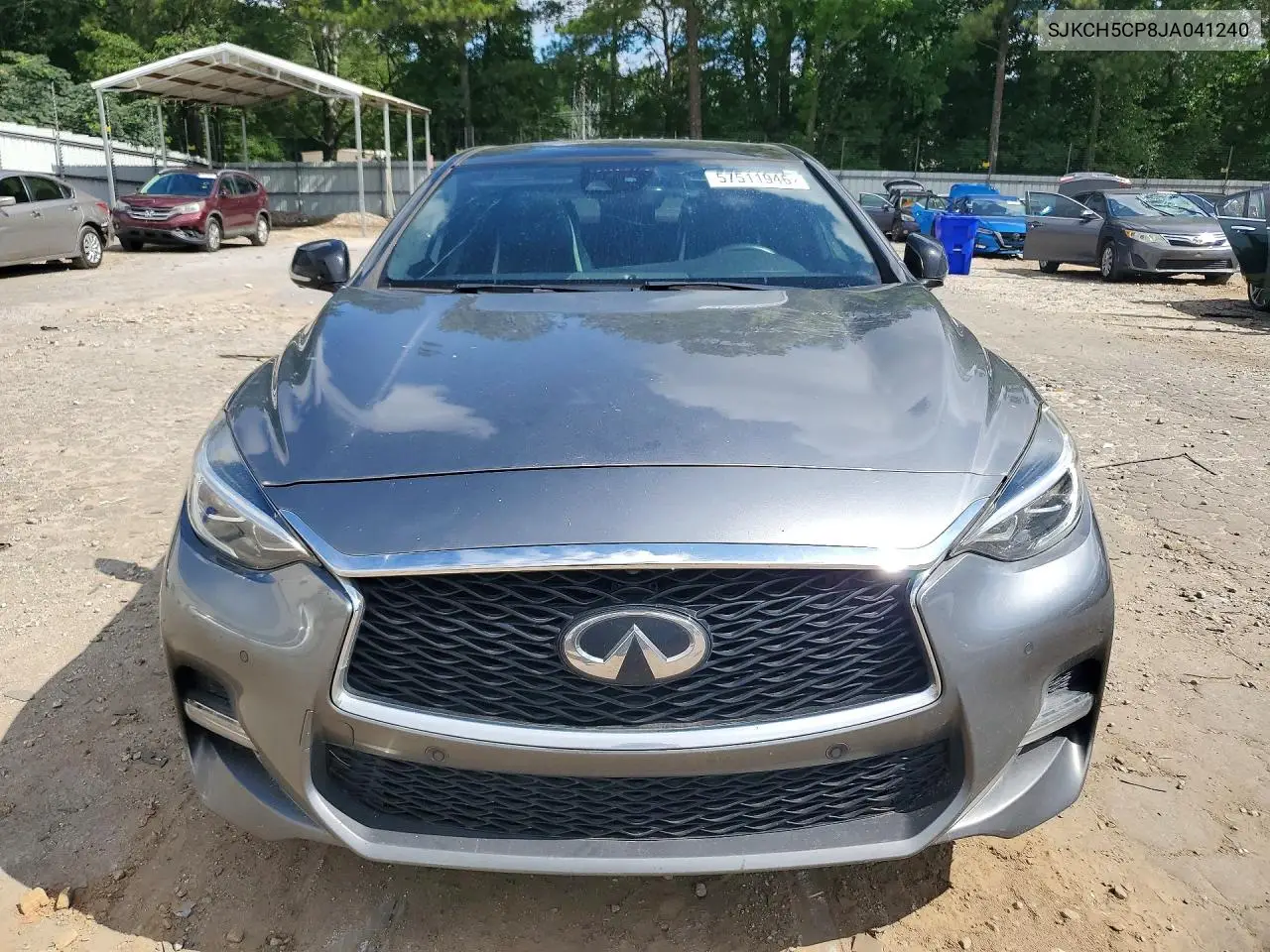 2018 Infiniti Qx30 Sport VIN: SJKCH5CP8JA041240 Lot: 57511946