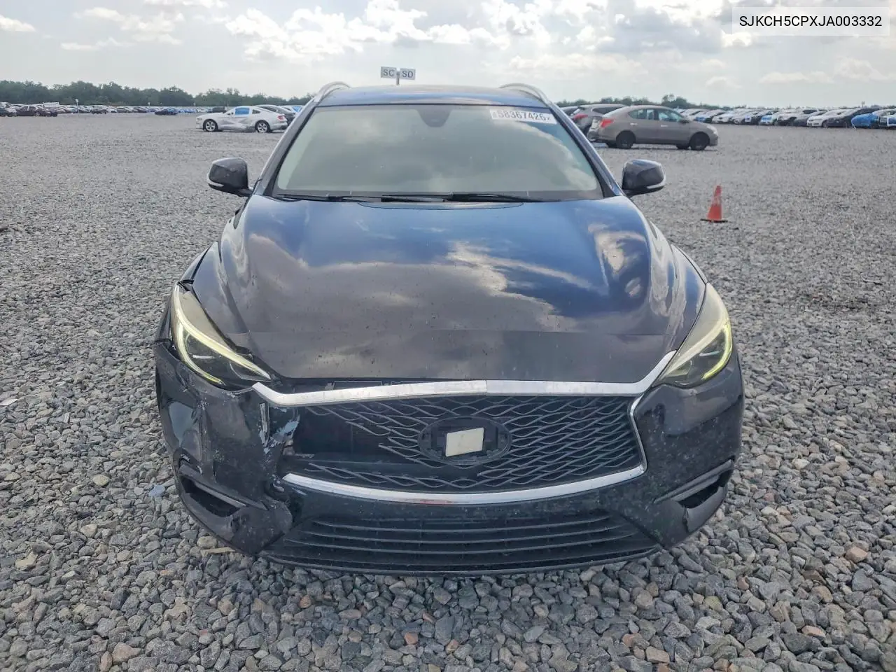 2018 Infiniti Qx30 Essential VIN: SJKCH5CPXJA003332 Lot: 58367426