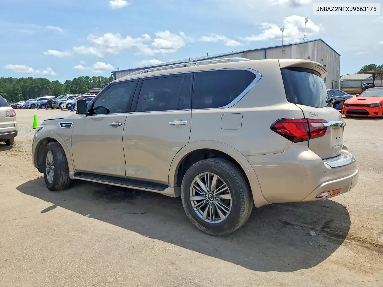 2018 Infiniti Qx80 Base VIN: JN8AZ2NFXJ9663175 Lot: 58527656