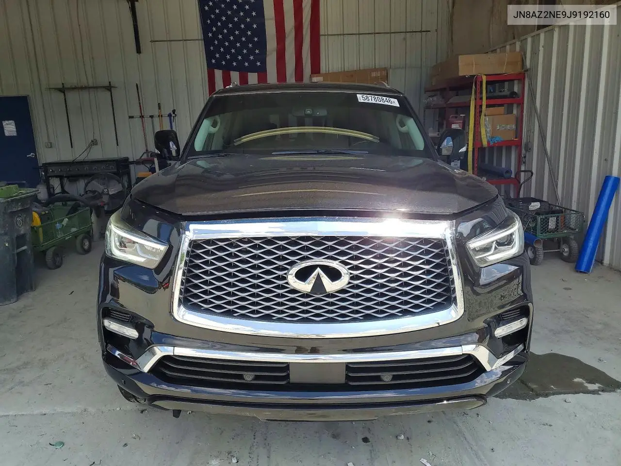 2018 Infiniti Qx80 Base VIN: JN8AZ2NE9J9192160 Lot: 58780846