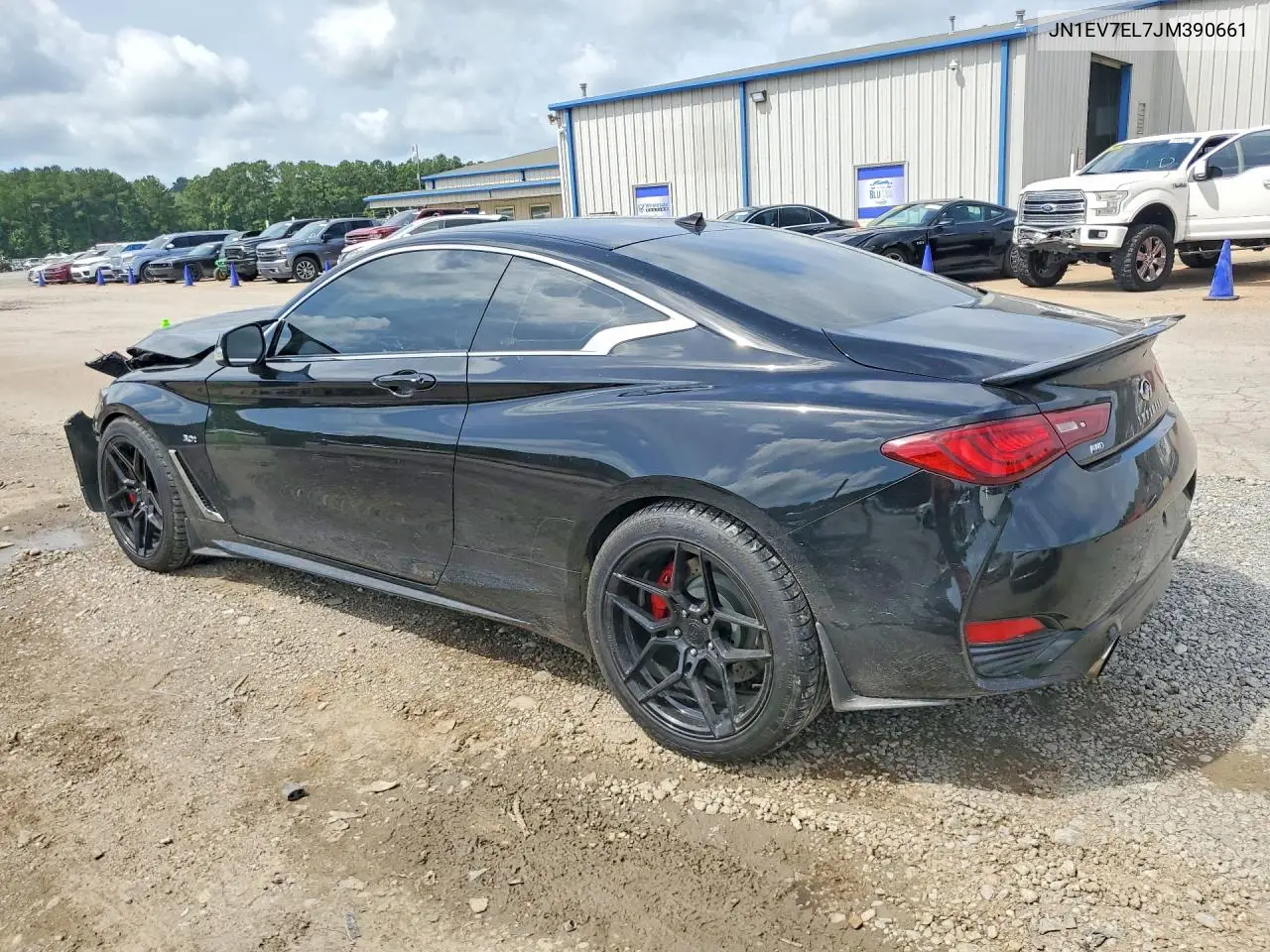 2018 Infiniti Q60 3.0T Luxe VIN: JN1EV7EL7JM390661 Lot: 58933386