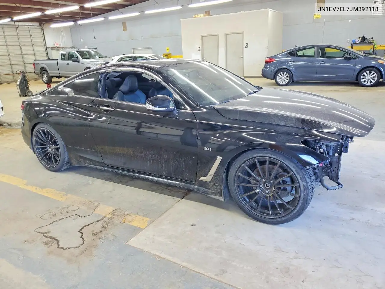 2018 Infiniti Q60 3.0T Luxe VIN: JN1EV7EL7JM392118 Lot: 85993425