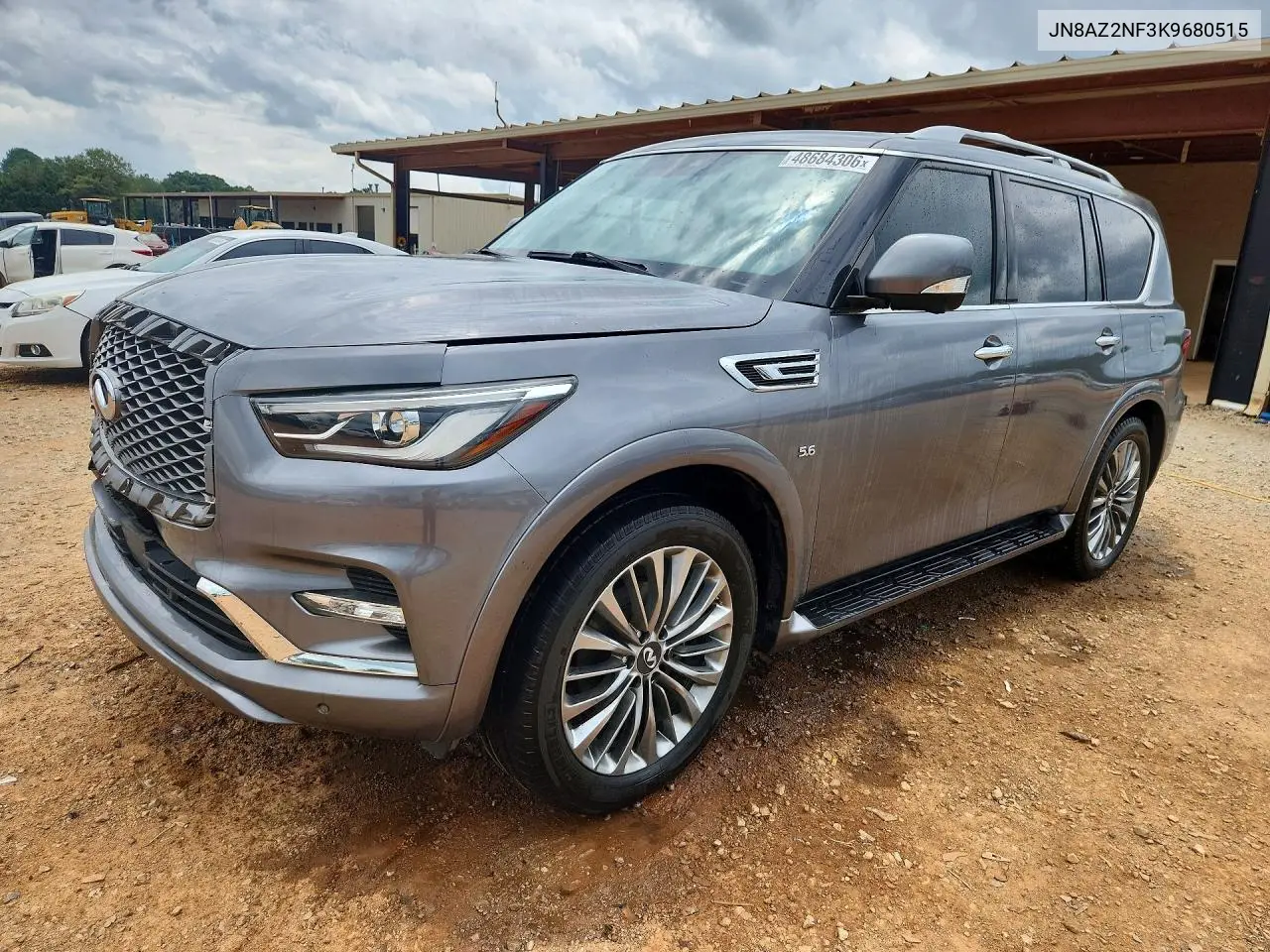2019 Infiniti Qx80 Luxe VIN: JN8AZ2NF3K9680515 Lot: 48684306