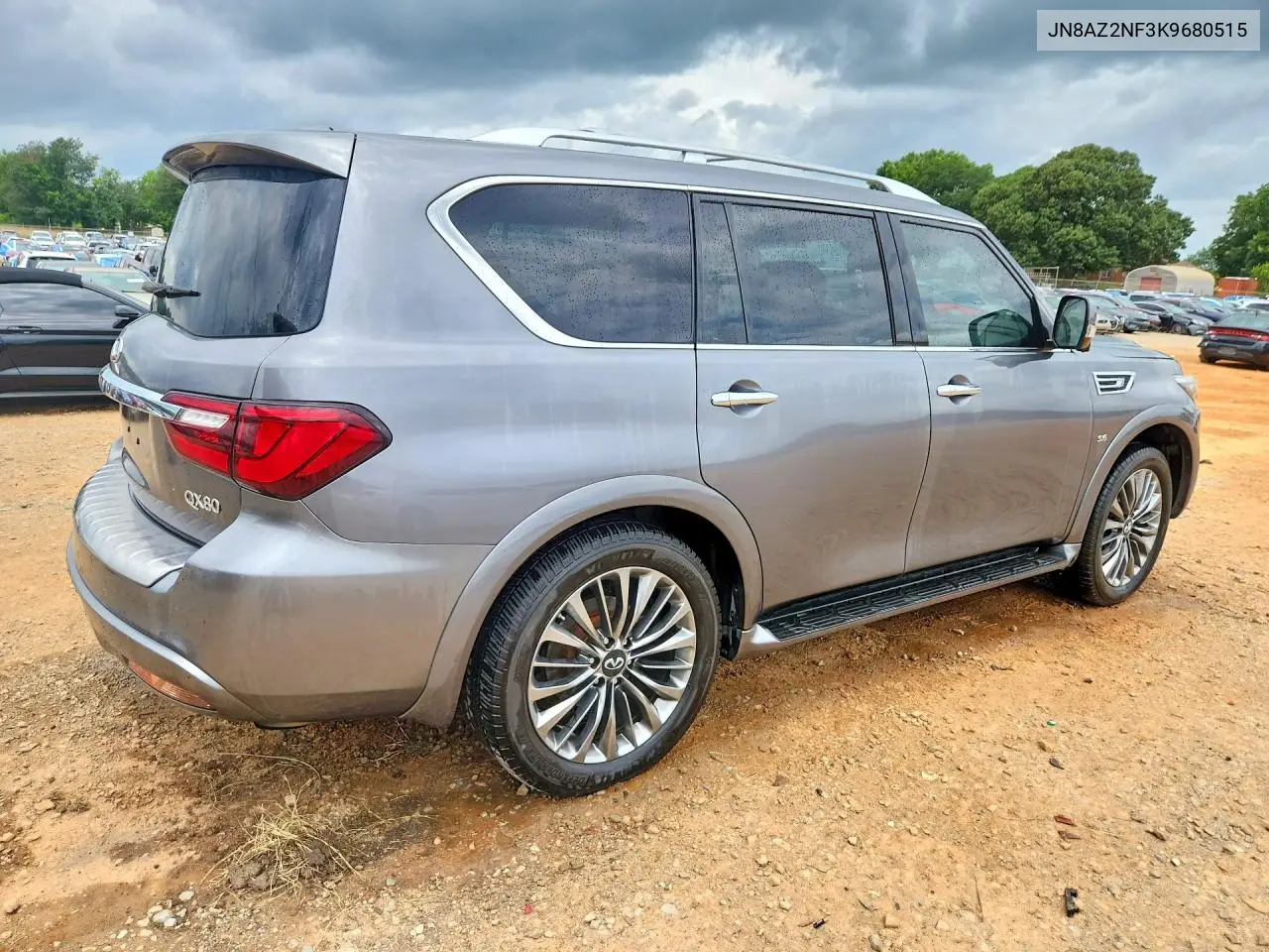 2019 Infiniti Qx80 Luxe VIN: JN8AZ2NF3K9680515 Lot: 48684306