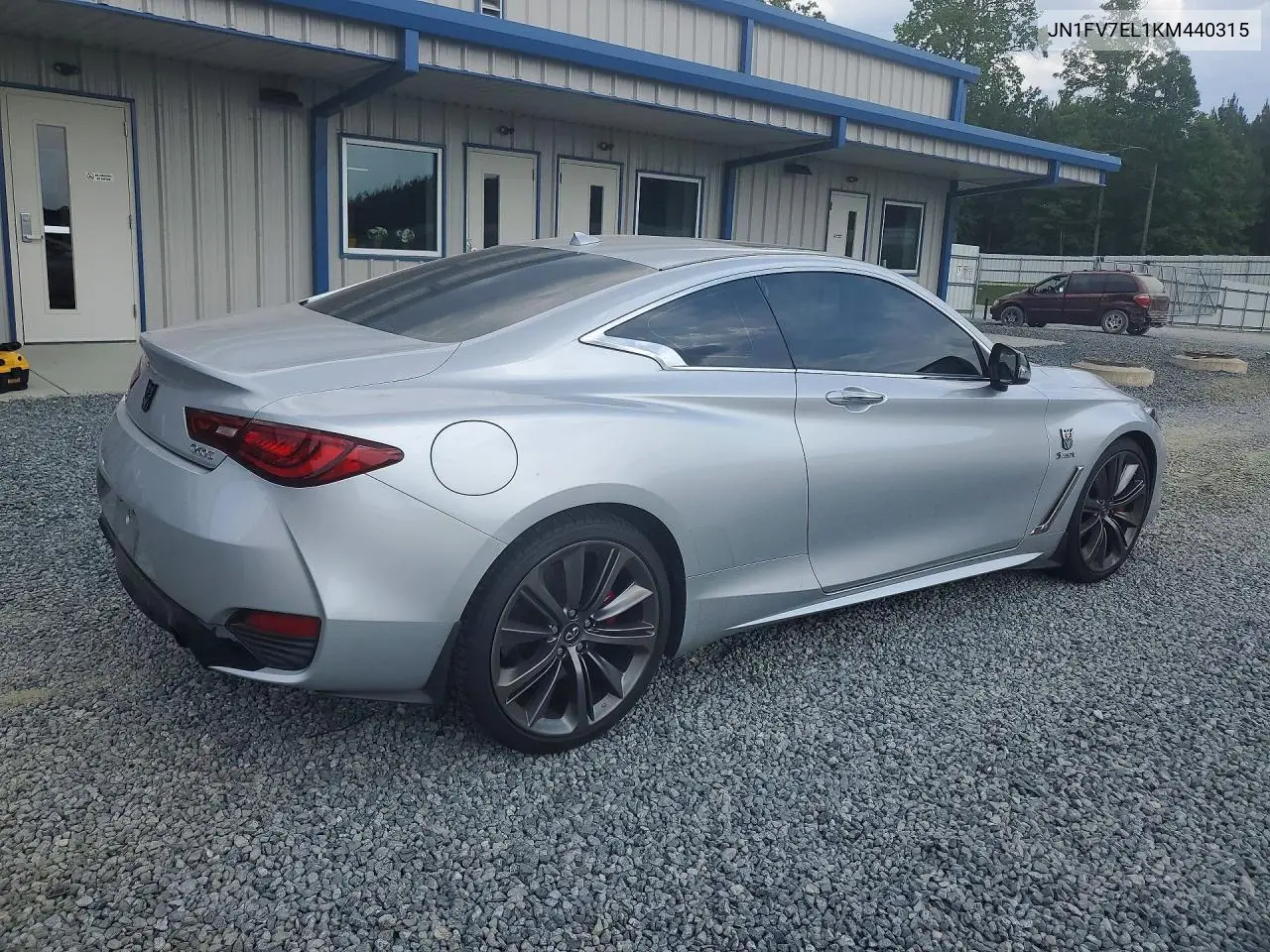 2019 Infiniti Q60 Red Sport 400 VIN: JN1FV7EL1KM440315 Lot: 54048326