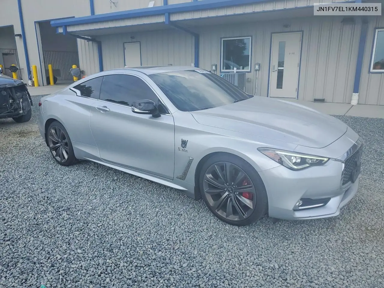 2019 Infiniti Q60 Red Sport 400 VIN: JN1FV7EL1KM440315 Lot: 54048326
