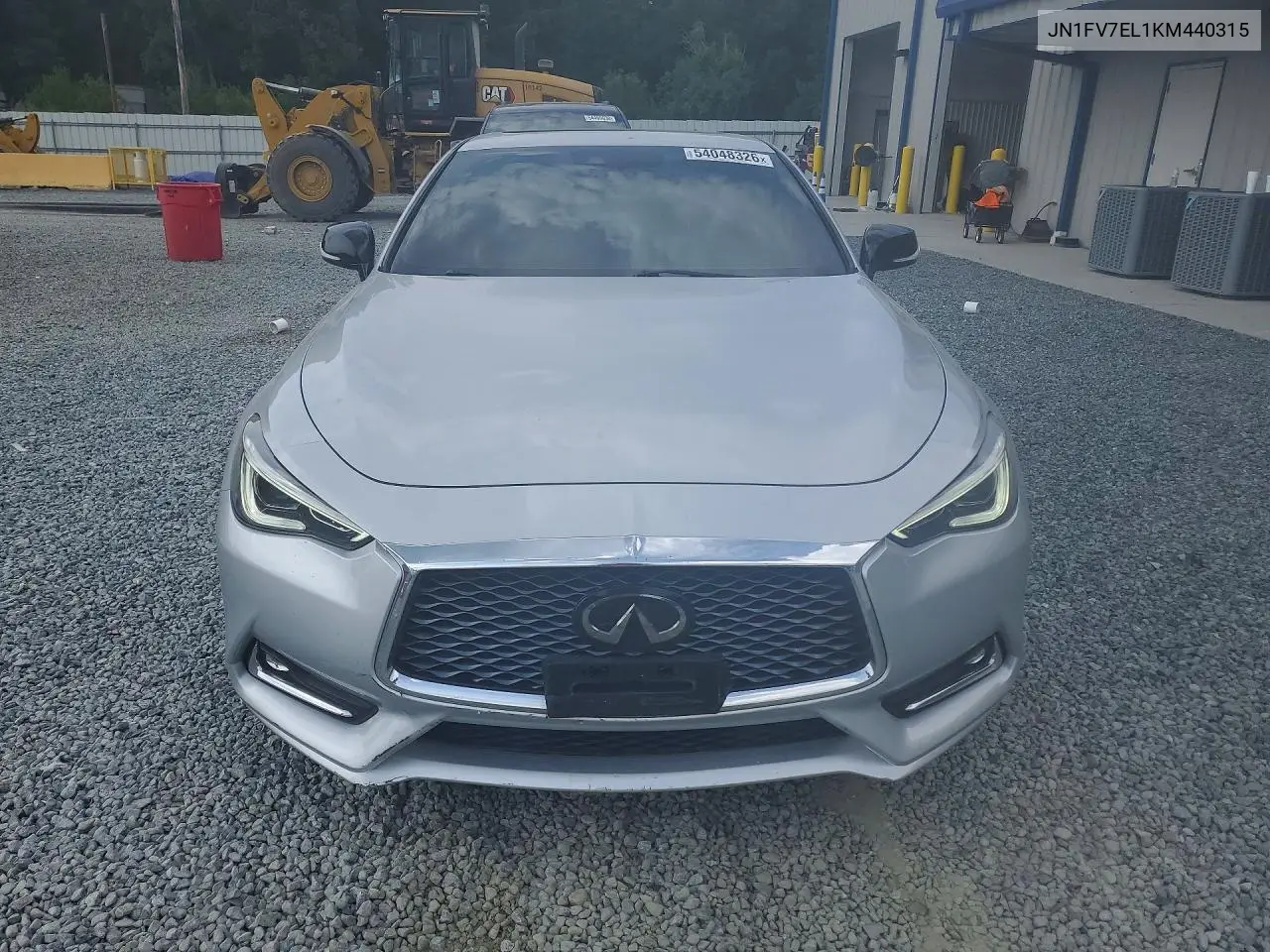 2019 Infiniti Q60 Red Sport 400 VIN: JN1FV7EL1KM440315 Lot: 54048326