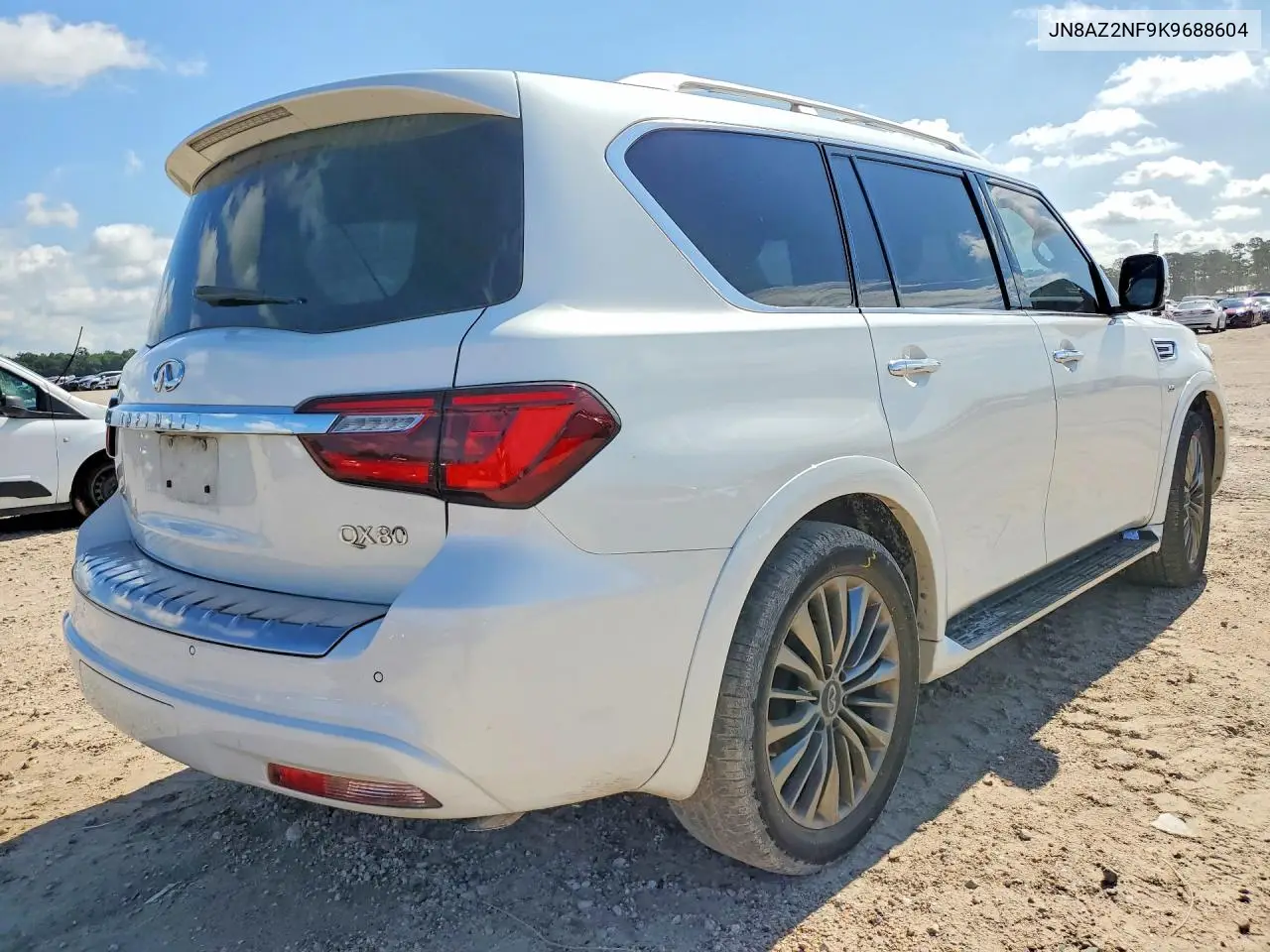 2019 Infiniti Qx80 Luxe VIN: JN8AZ2NF9K9688604 Lot: 54442746